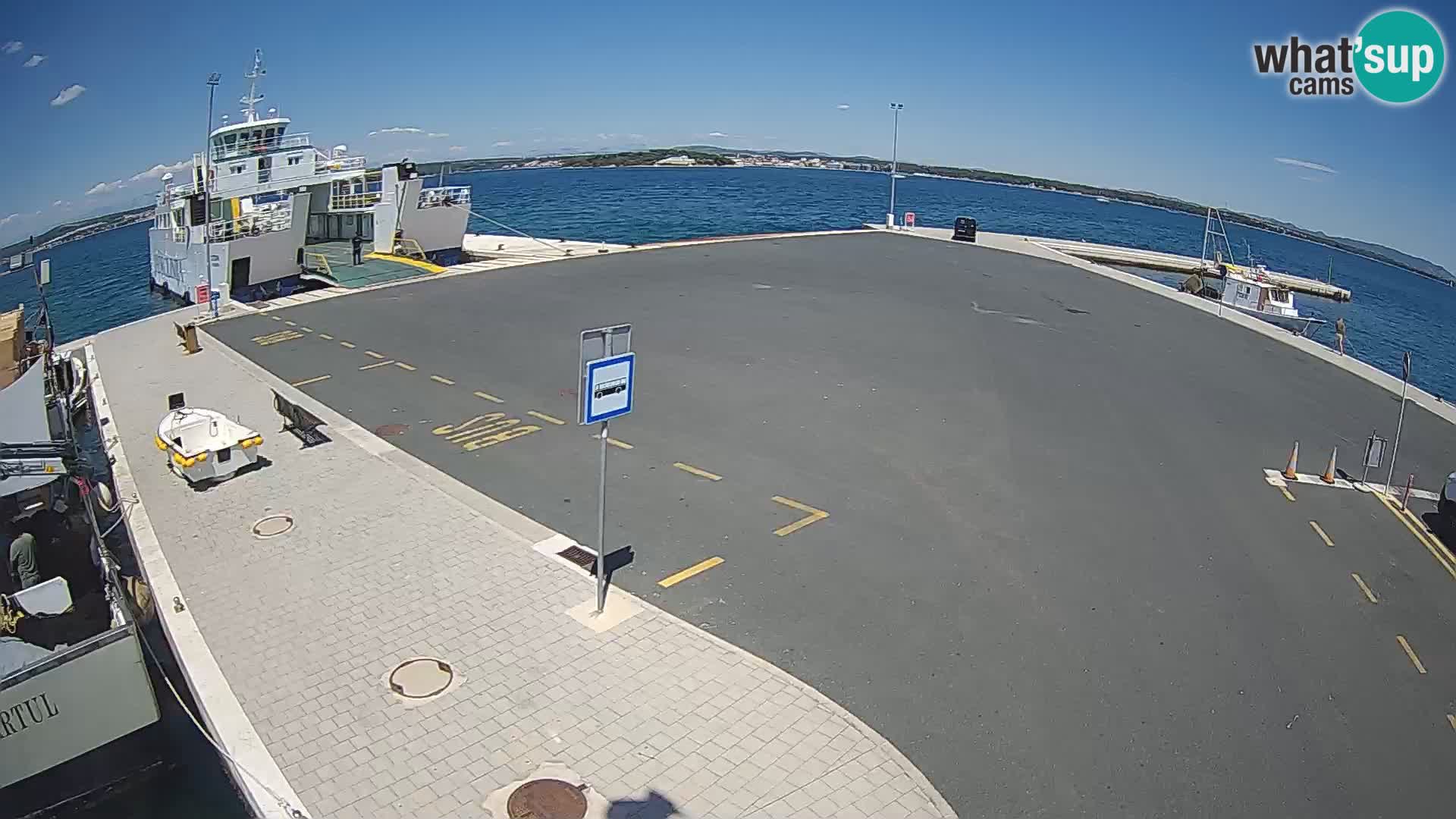 Tkon Live cam – ferry – Dalmatia – Croatia
