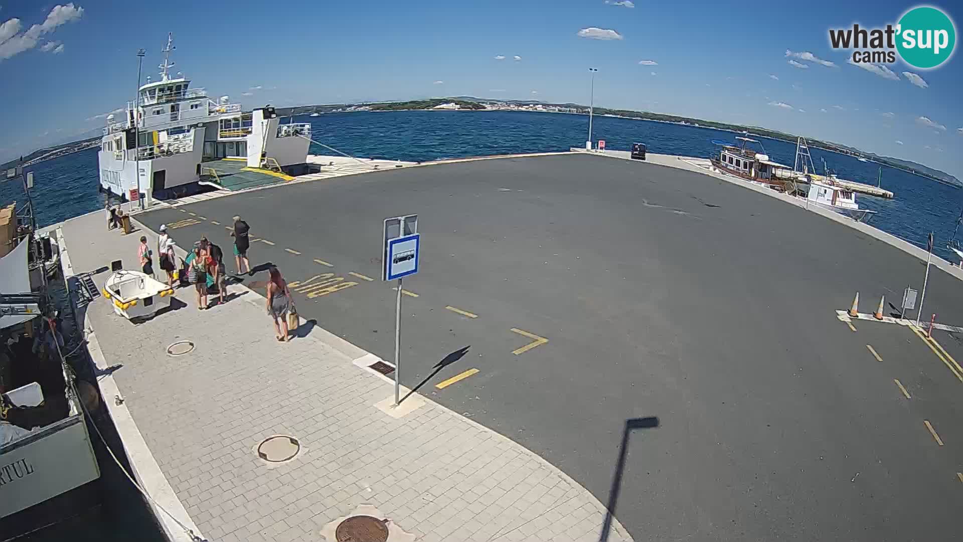 Tkon Live cam – ferry – Dalmatia – Croatia