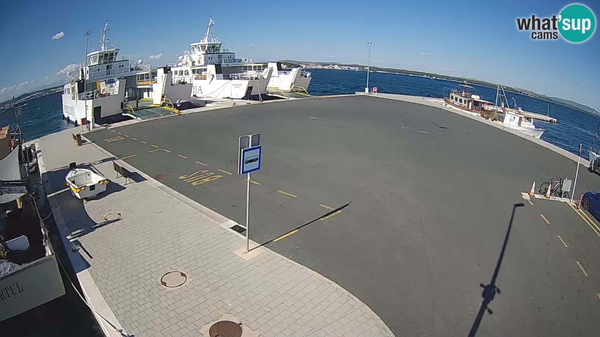 Tkon Live cam – Fähre – Dalmatien – Kroatien
