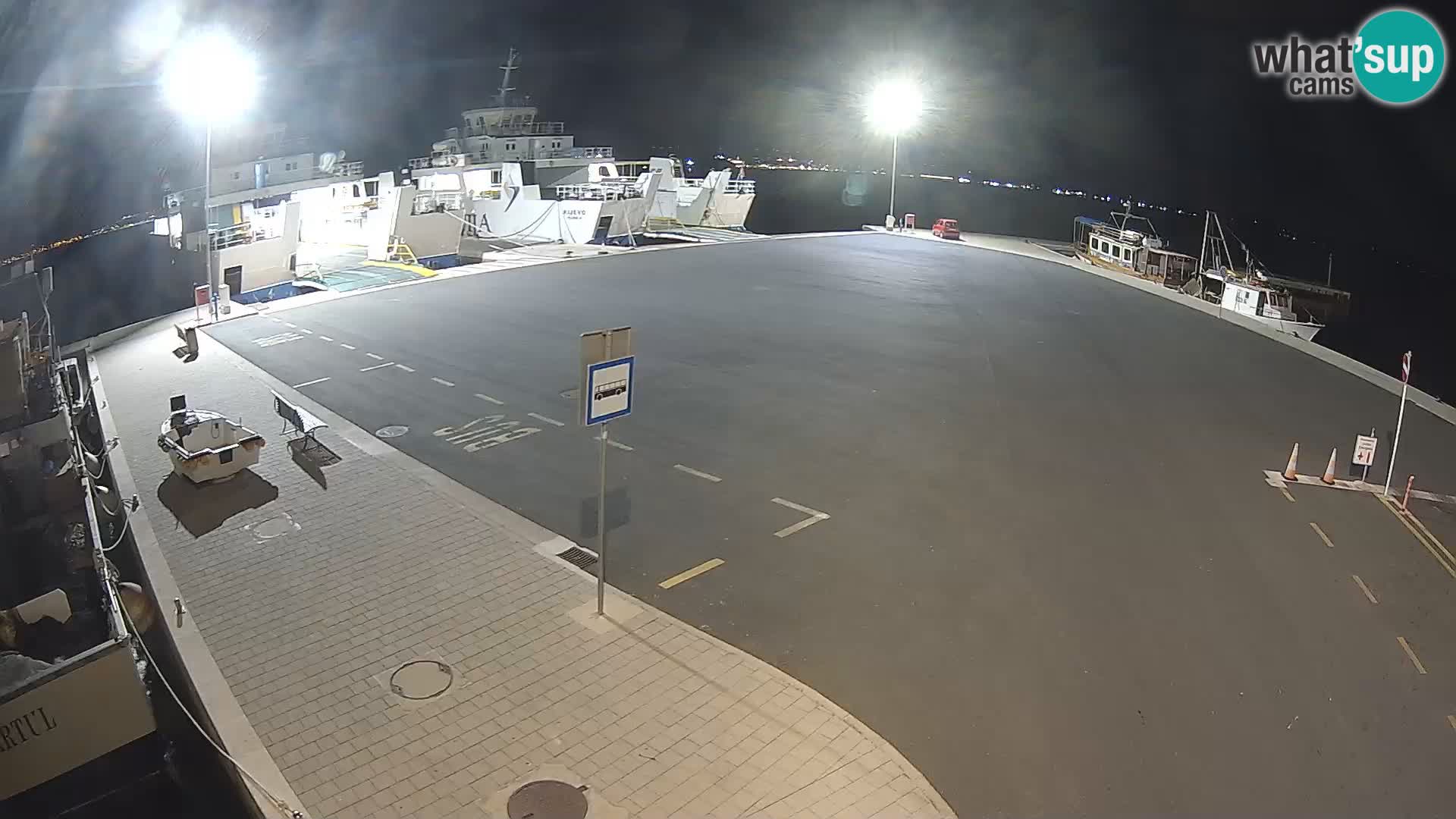 Tkon Live cam – traghetto – Dalmazia – Croazia