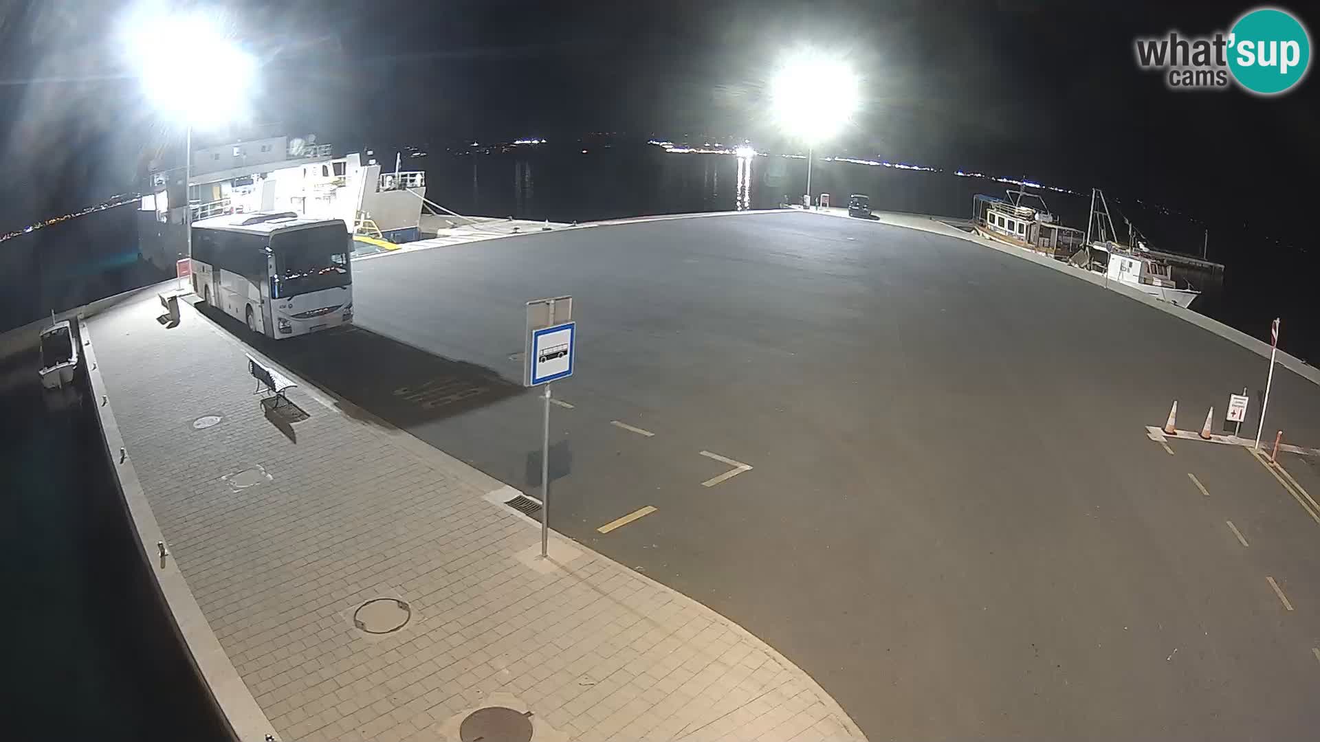 Tkon Live cam – traghetto – Dalmazia – Croazia
