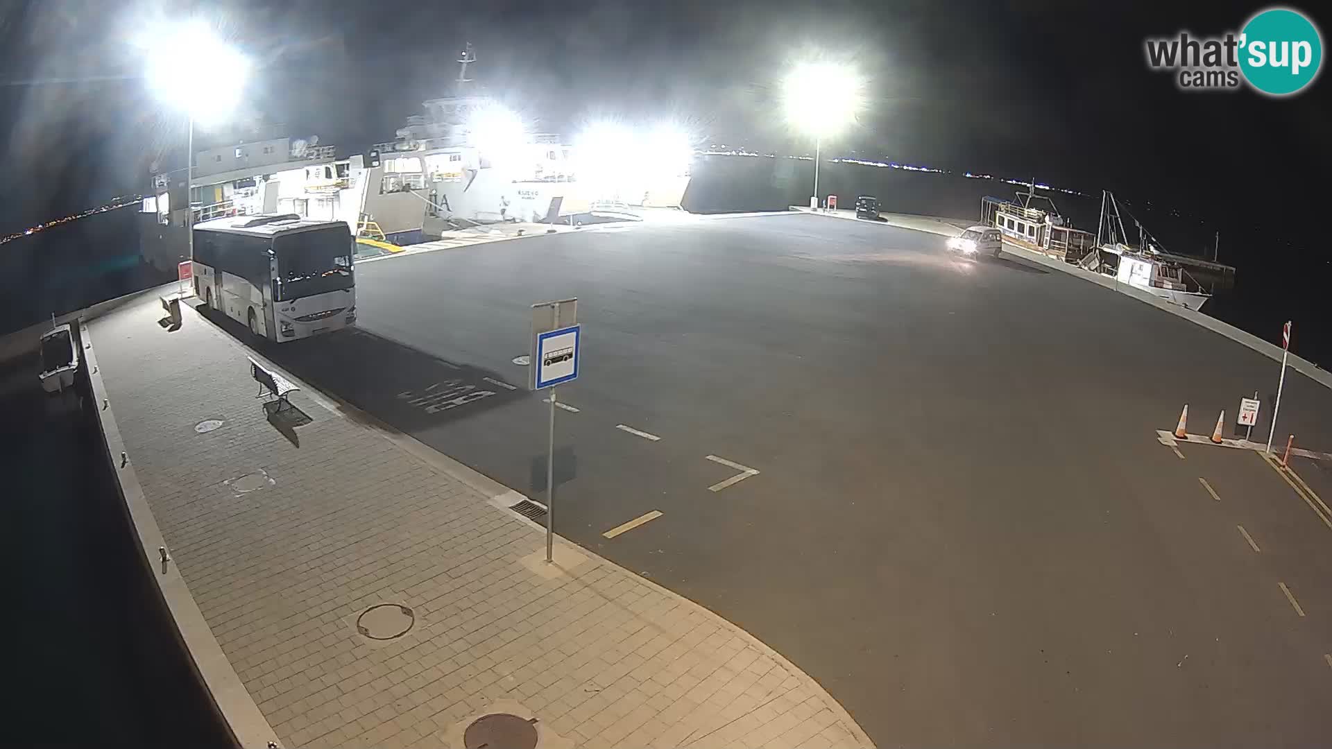 Tkon Live cam – ferry – Dalmatia – Croatia