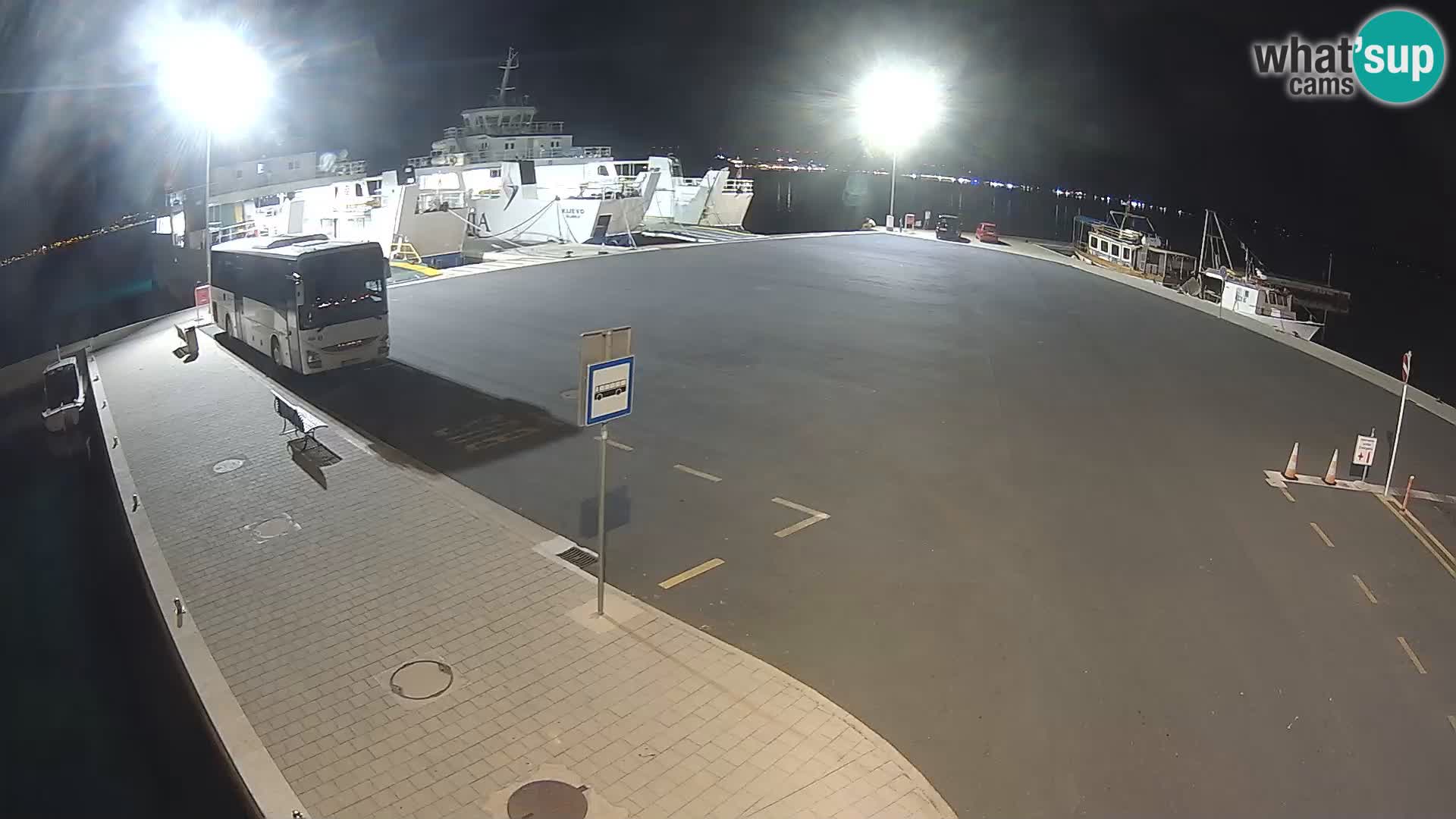 Tkon Live cam – ferry – Dalmatia – Croatia