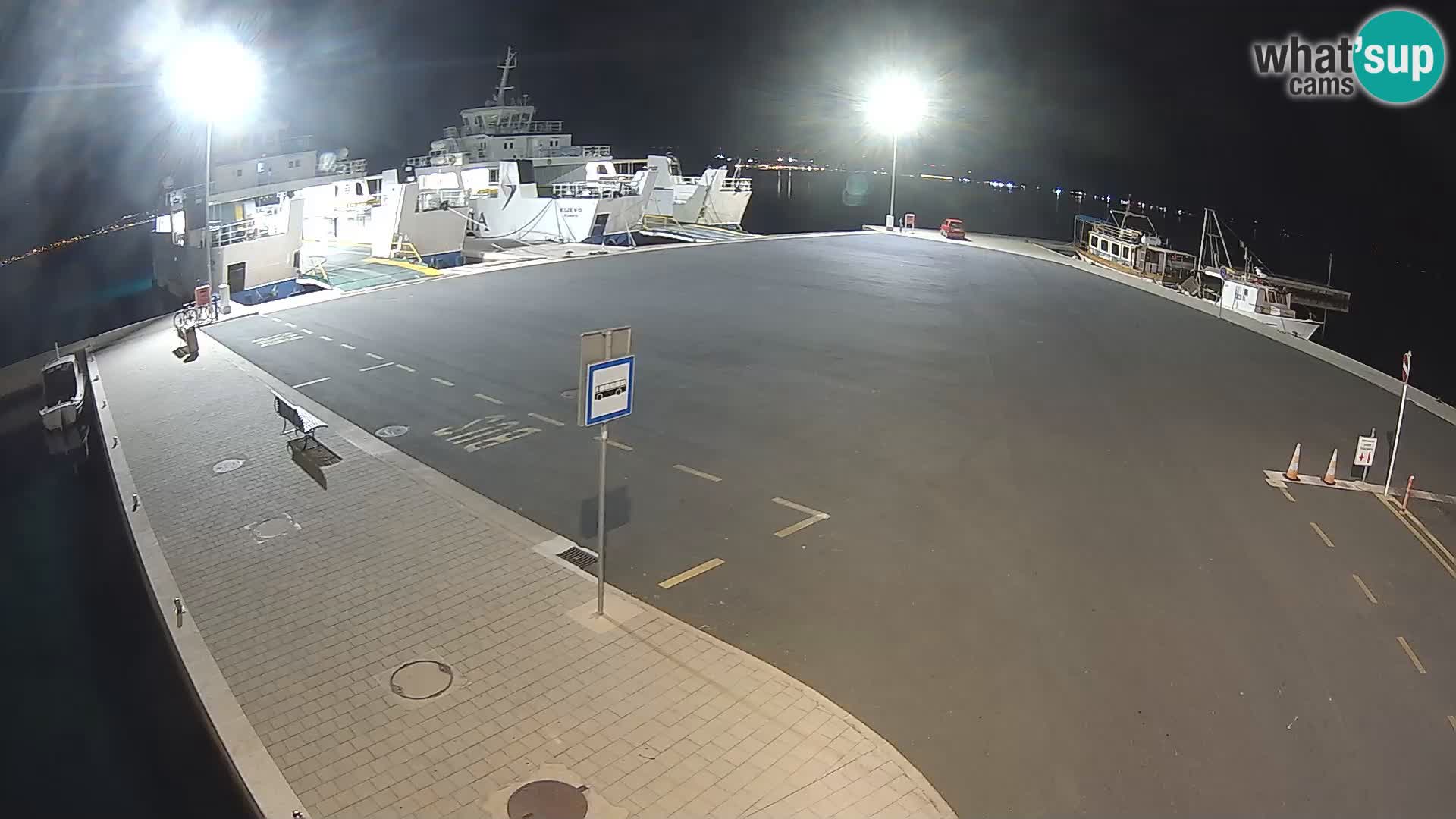 Tkon Live cam – ferry – Dalmatia – Croatia