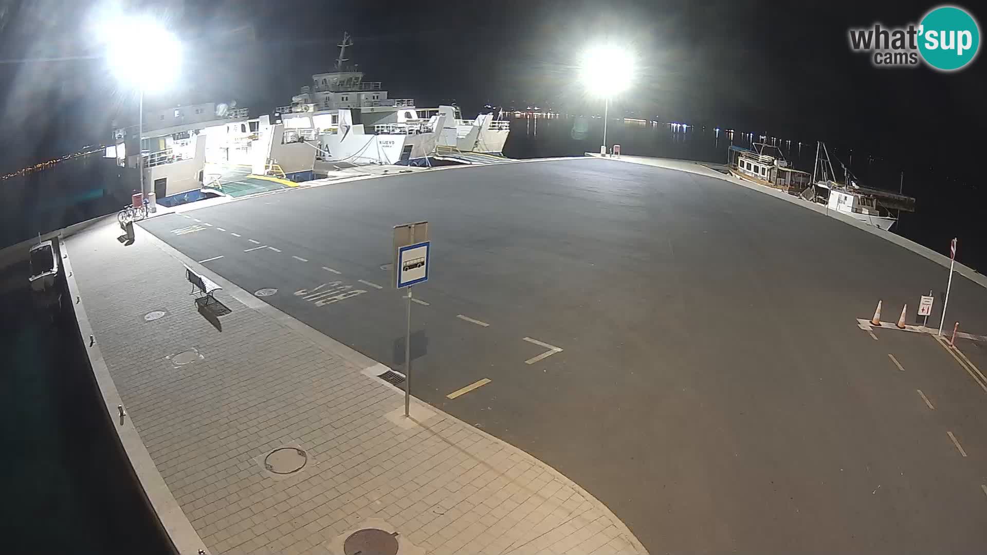 Tkon Live cam – ferry – Dalmatia – Croatia