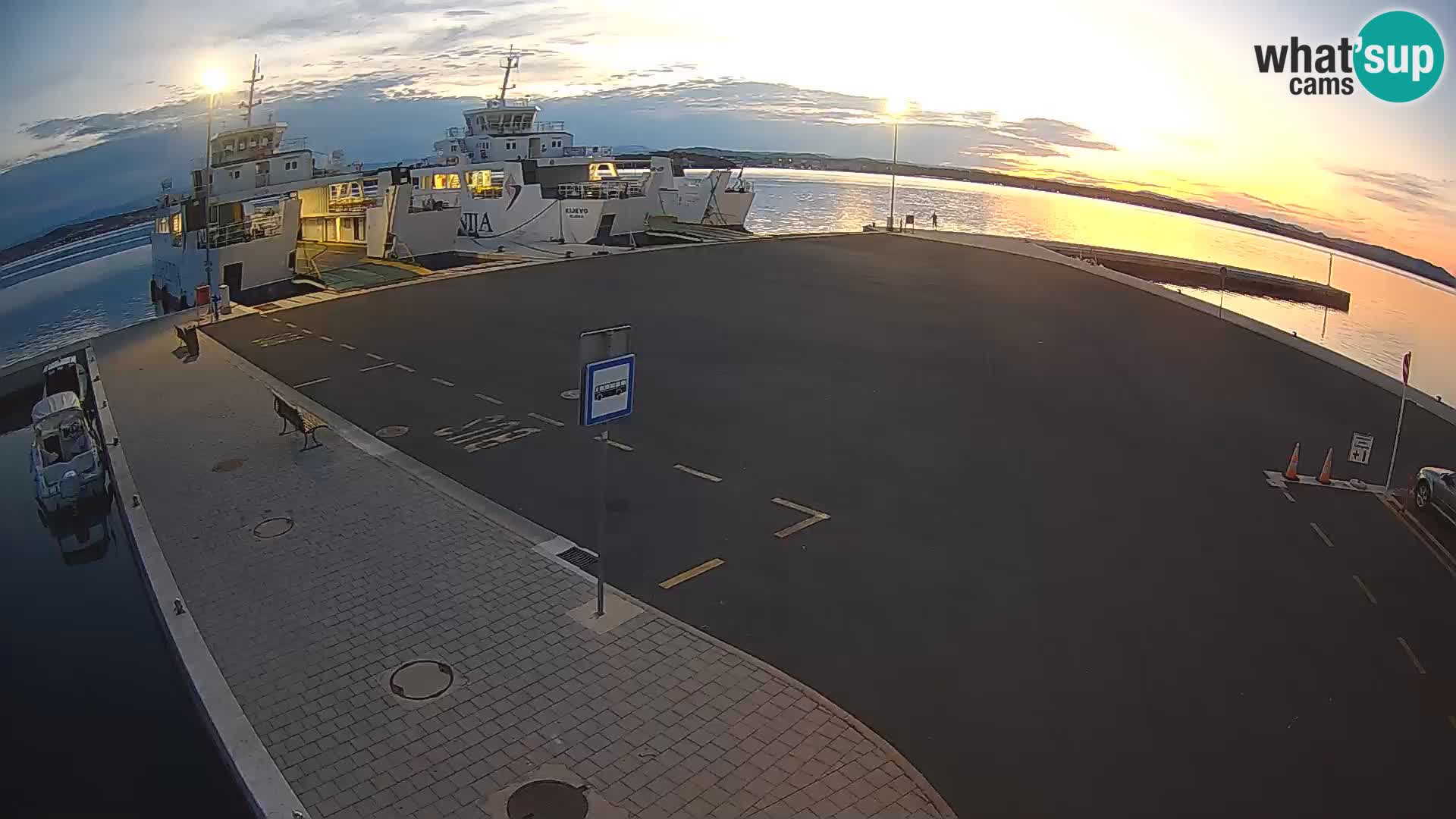 Tkon Live cam – Fähre – Dalmatien – Kroatien