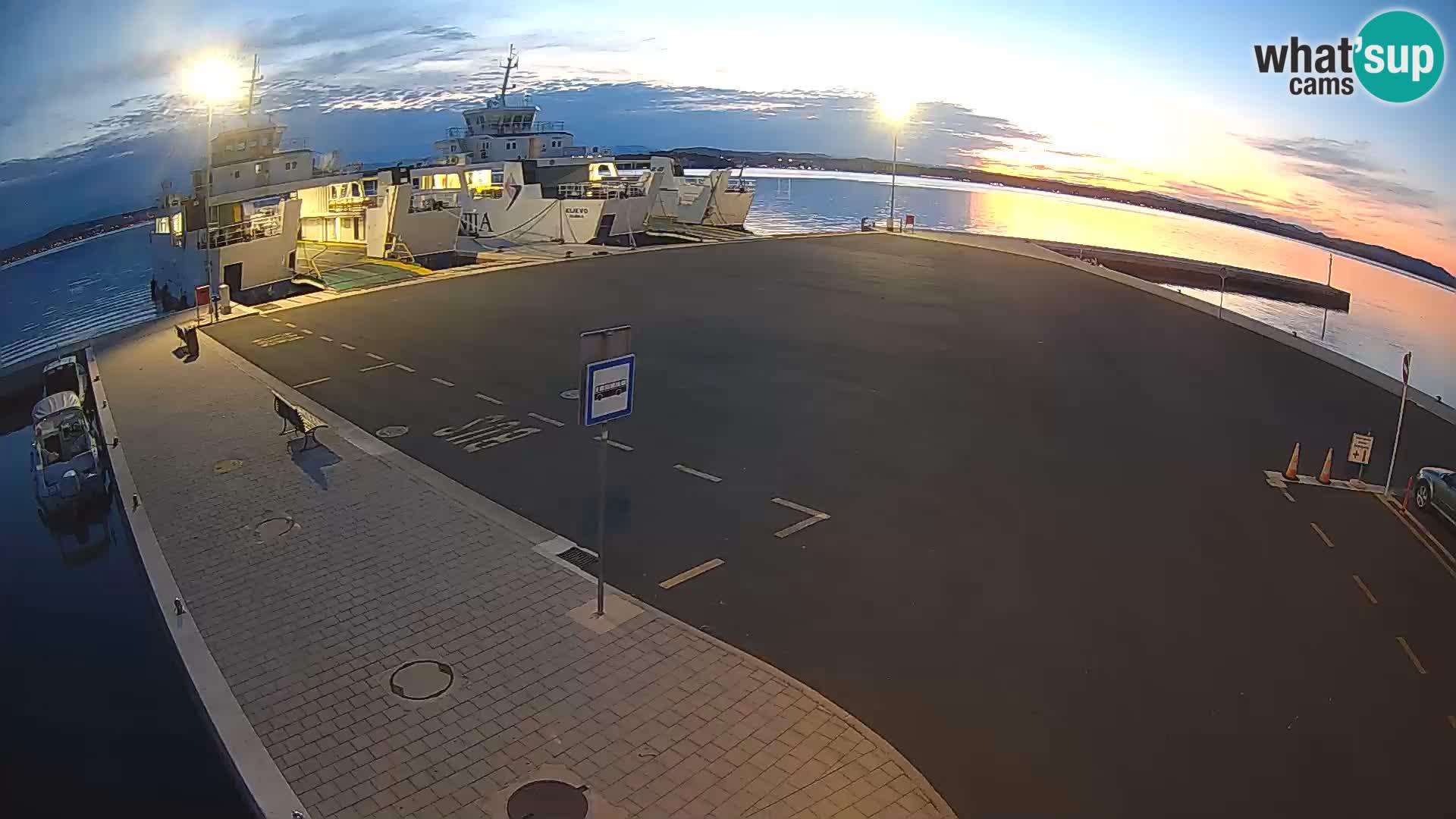 Tkon Live cam – Fähre – Dalmatien – Kroatien