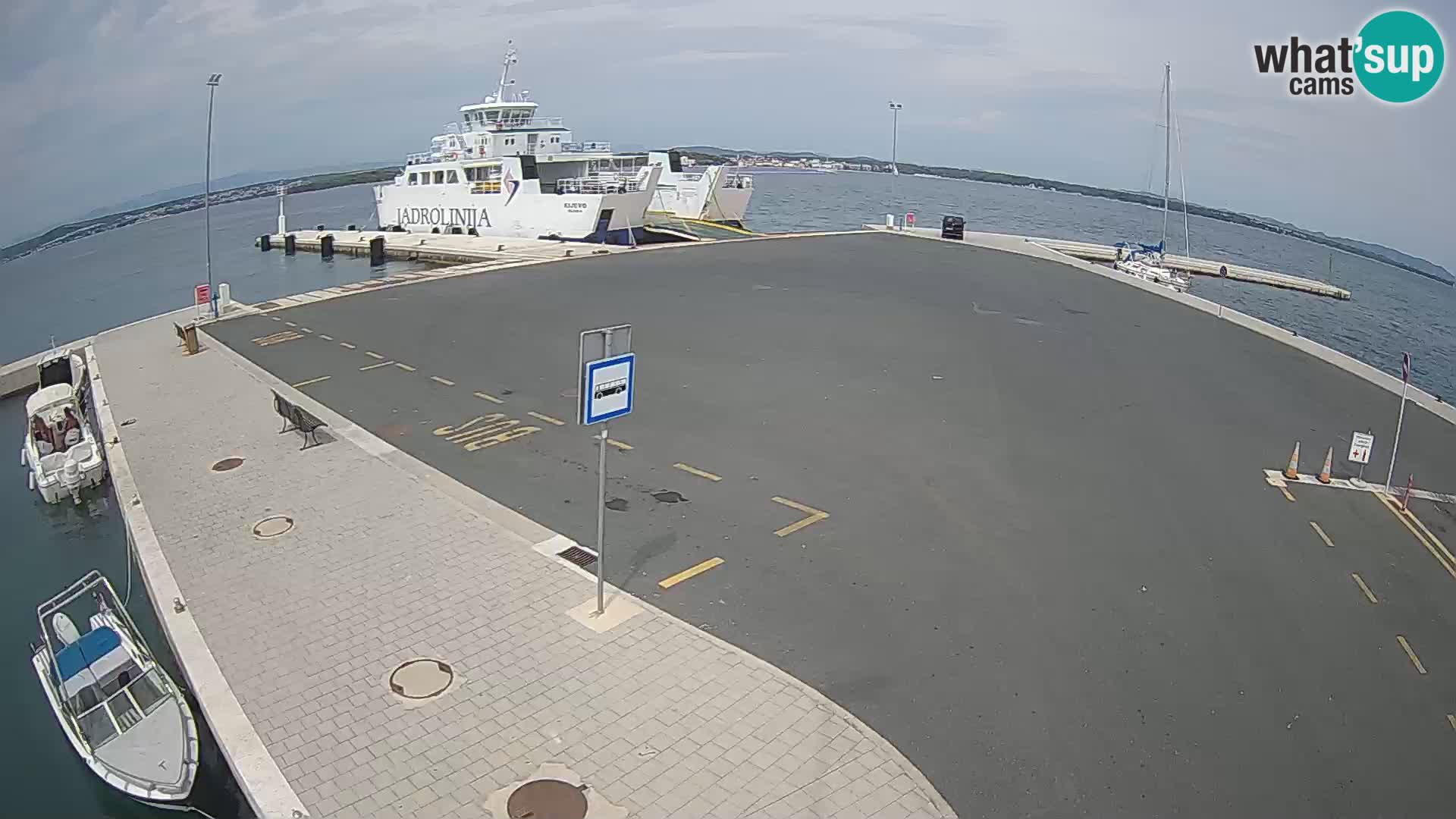 Tkon Live cam – traghetto – Dalmazia – Croazia