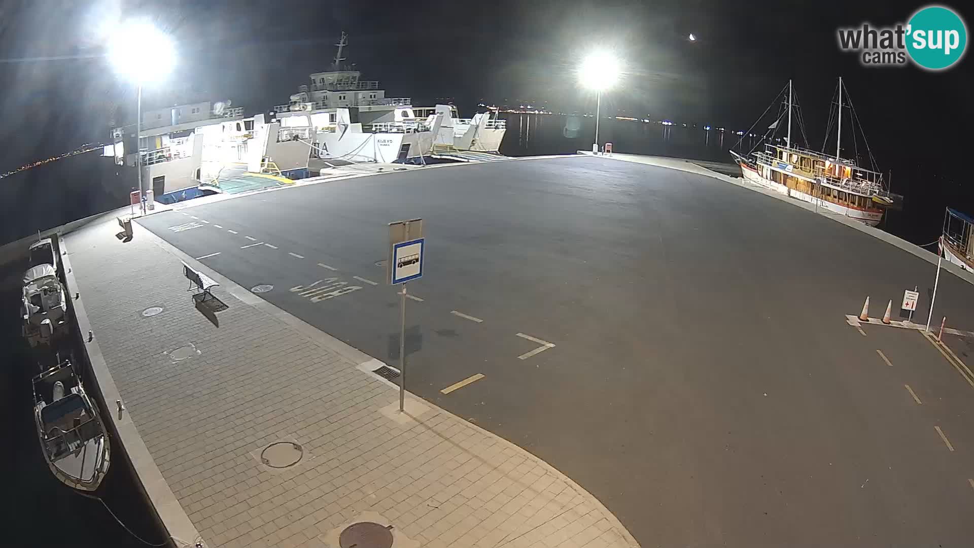 Tkon Live cam – ferry – Dalmatia – Croatia
