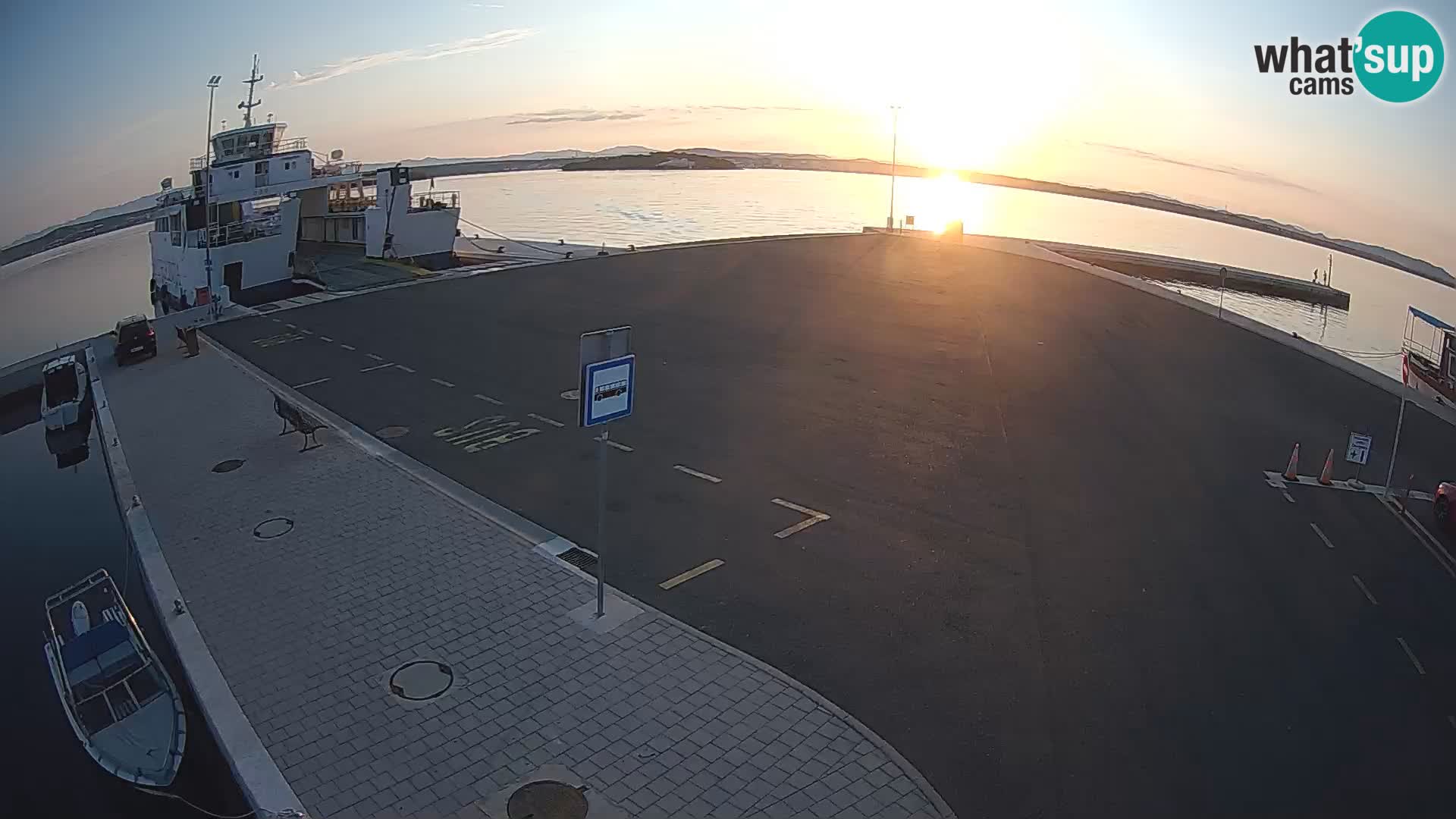 Tkon Live cam – Fähre – Dalmatien – Kroatien