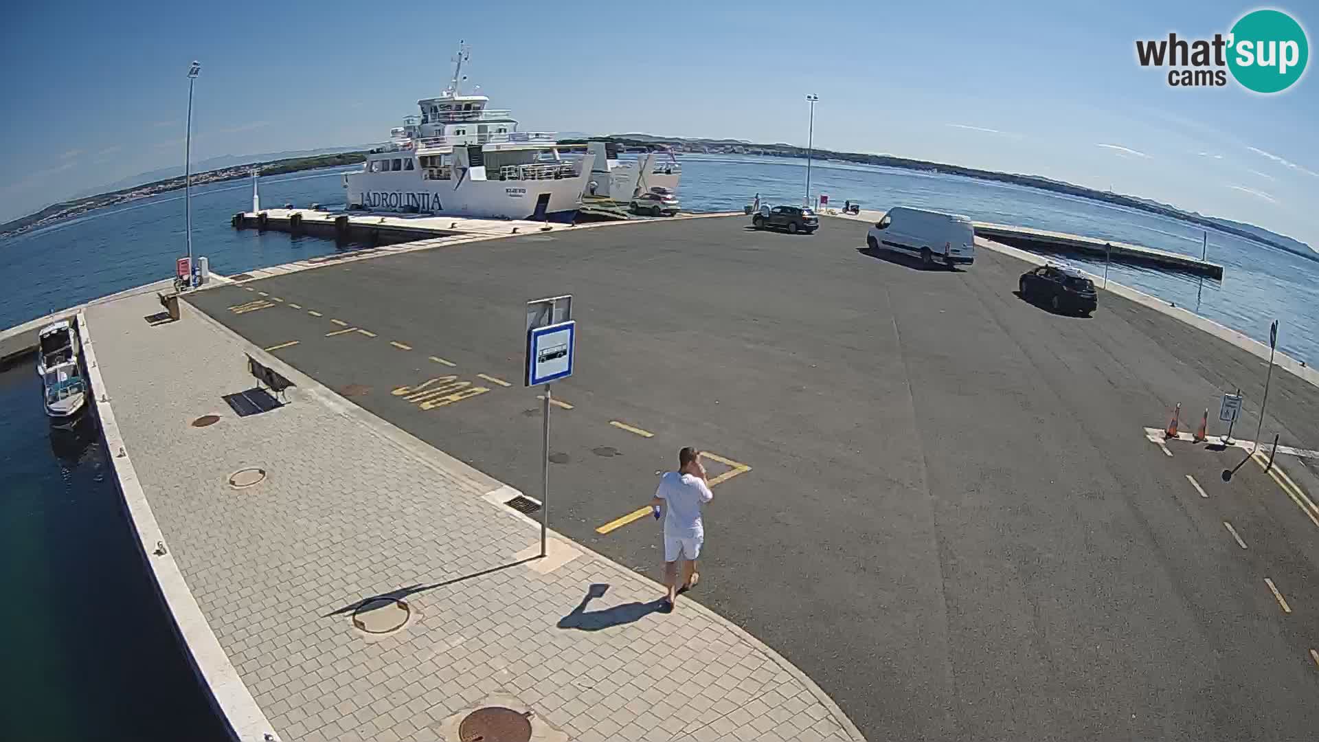Tkon Live cam – Fähre – Dalmatien – Kroatien