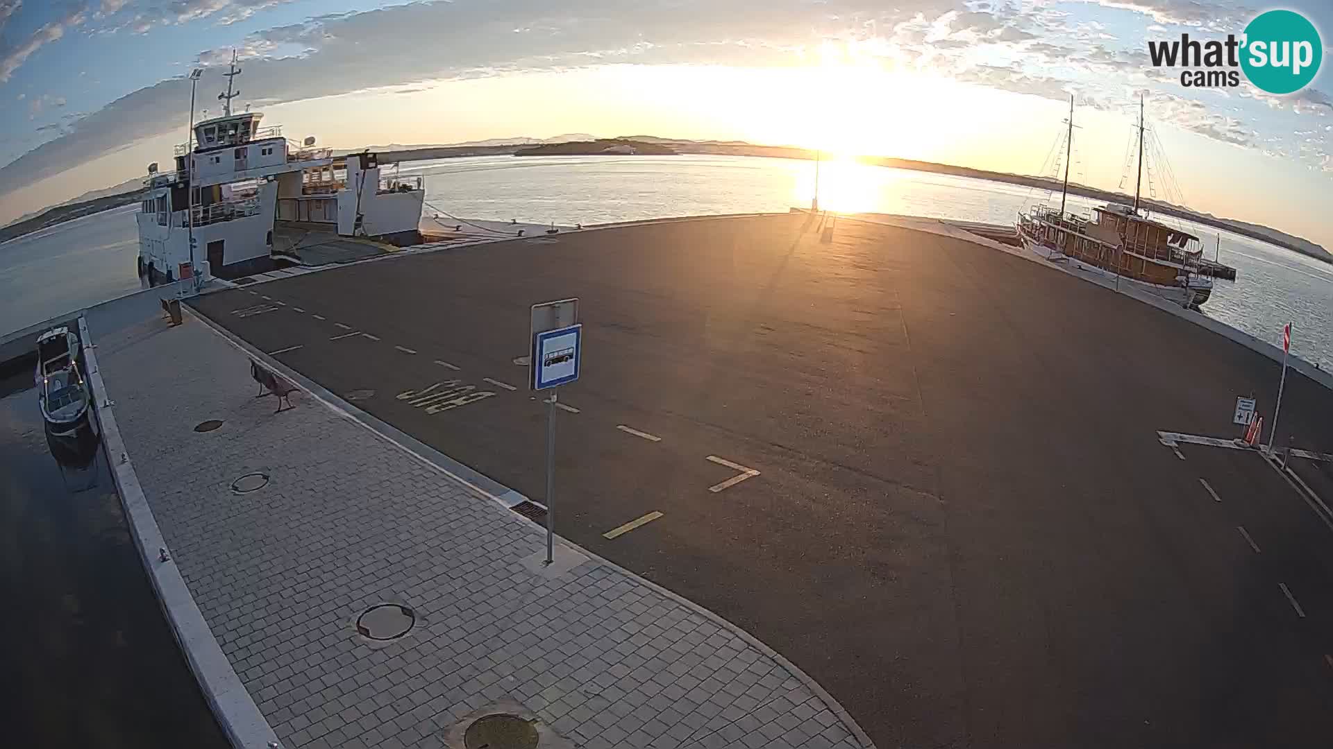 Tkon Live cam – Fähre – Dalmatien – Kroatien