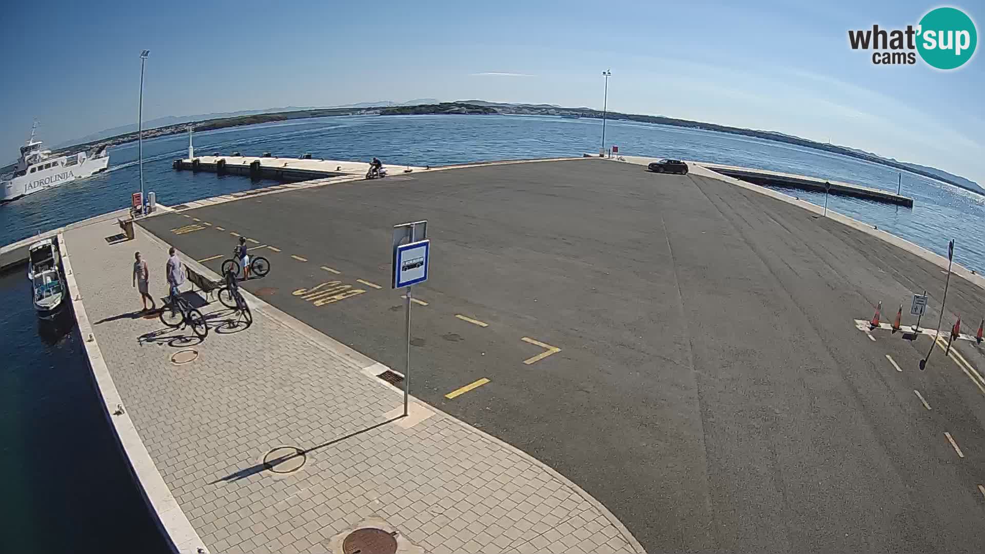 Tkon Live cam – traghetto – Dalmazia – Croazia