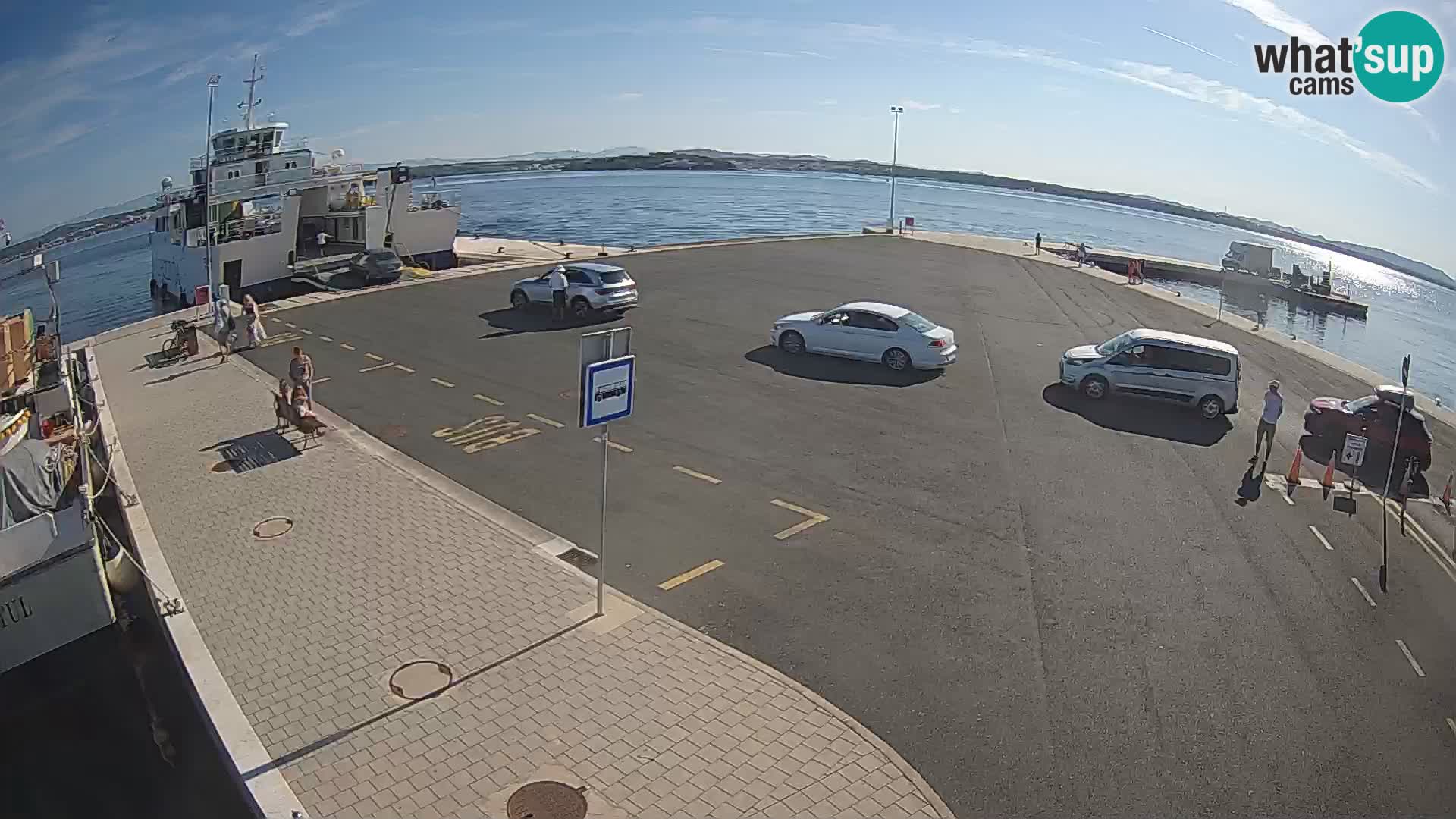 Tkon camera en vivo – Transportar – Dalmacia – Croacia