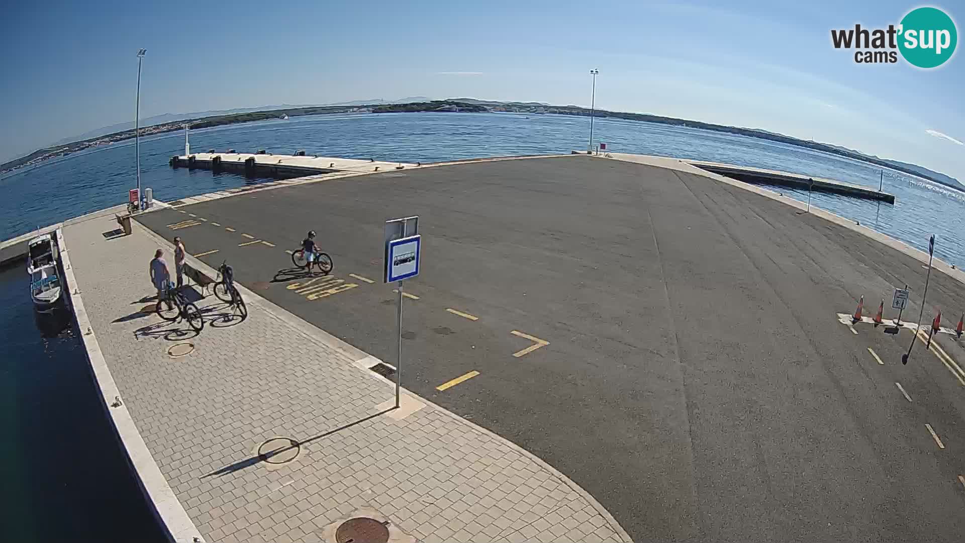 Tkon camera en vivo – Transportar – Dalmacia – Croacia