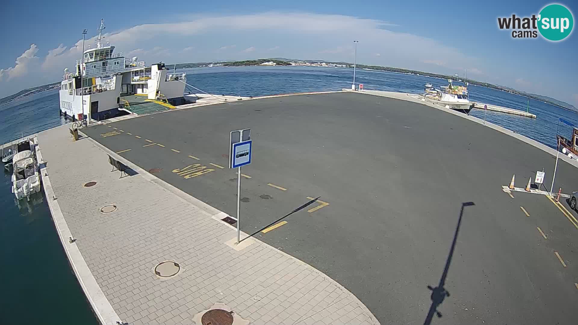 Tkon Live cam – ferry – Dalmatia – Croatia