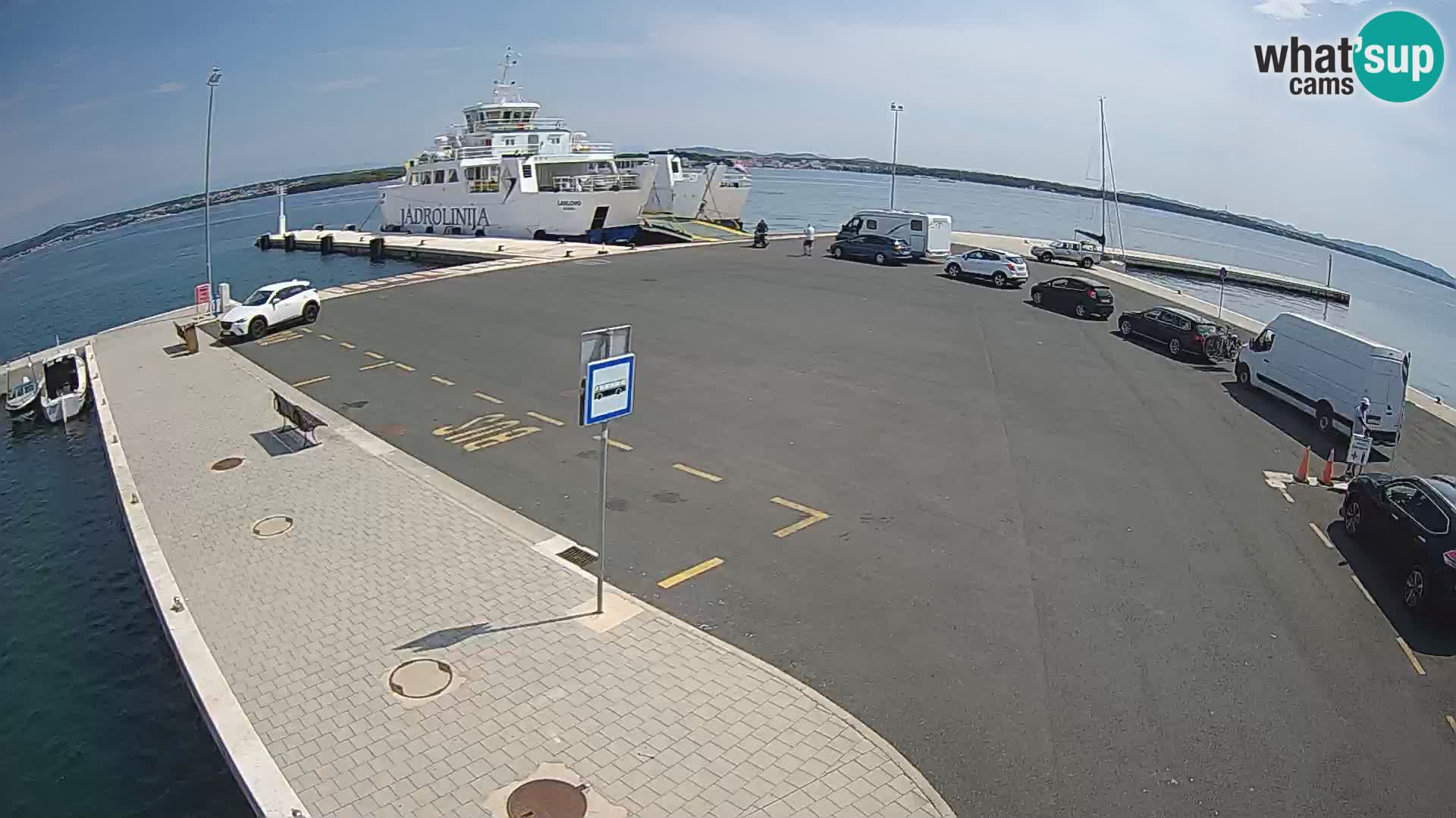 Tkon Live cam – ferry – Dalmatia – Croatia