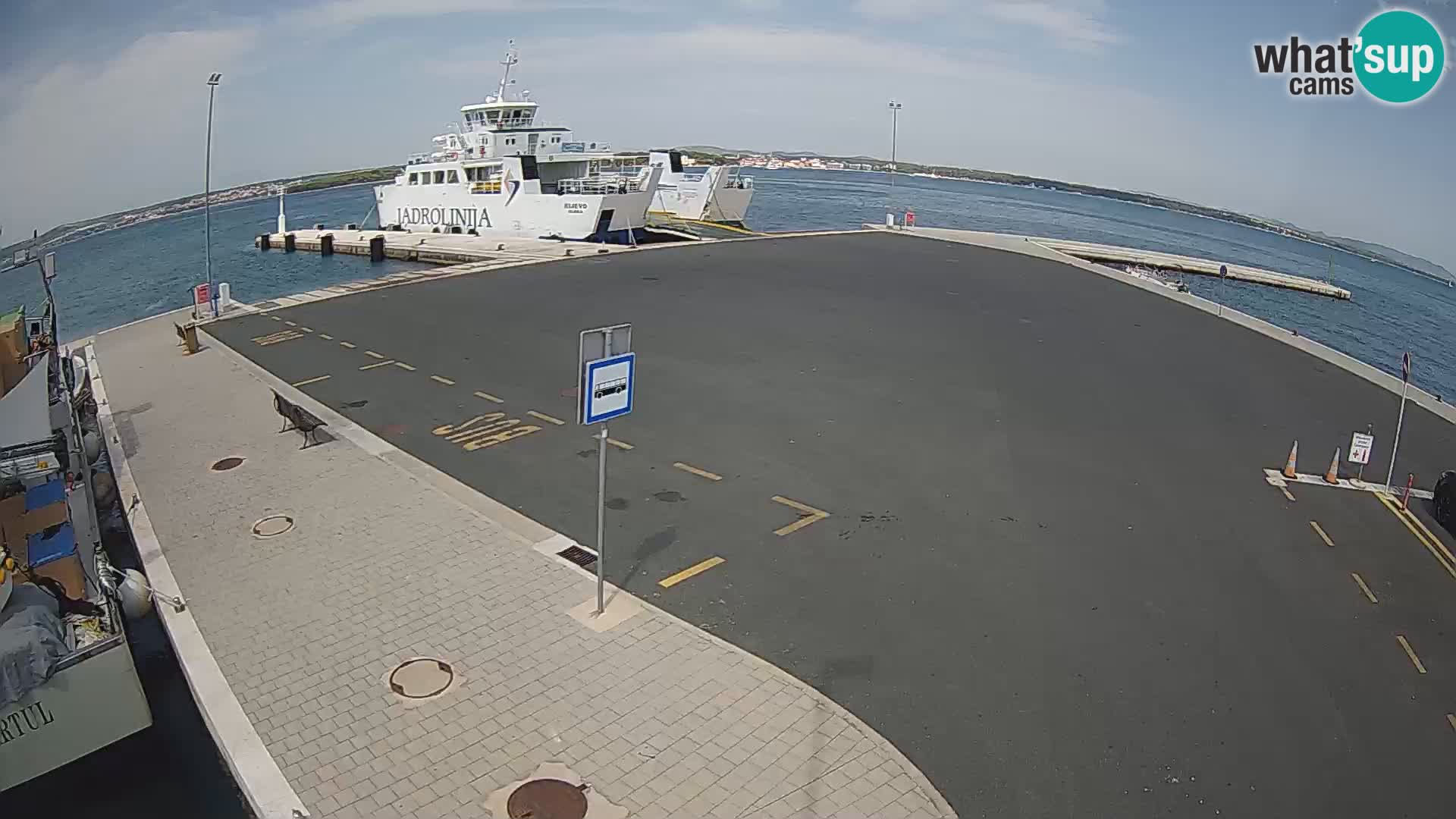 Tkon Live cam – ferry – Dalmatia – Croatia