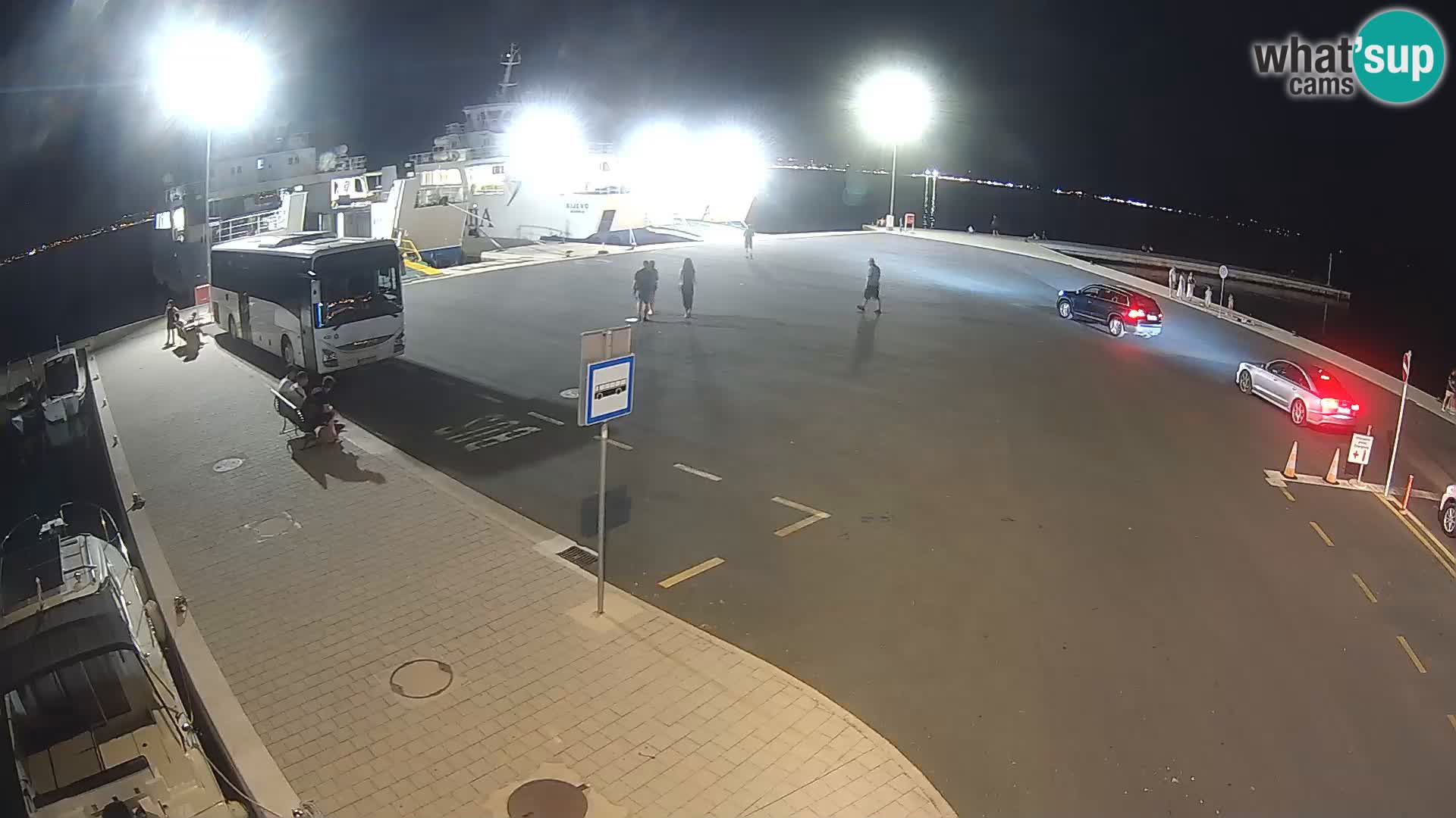 Tkon Live cam – ferry – Dalmatia – Croatia