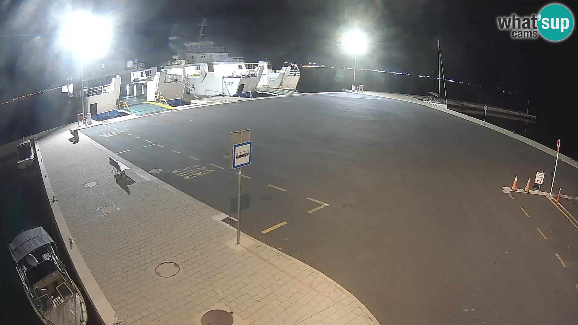 Tkon Live cam – ferry – Dalmatia – Croatia