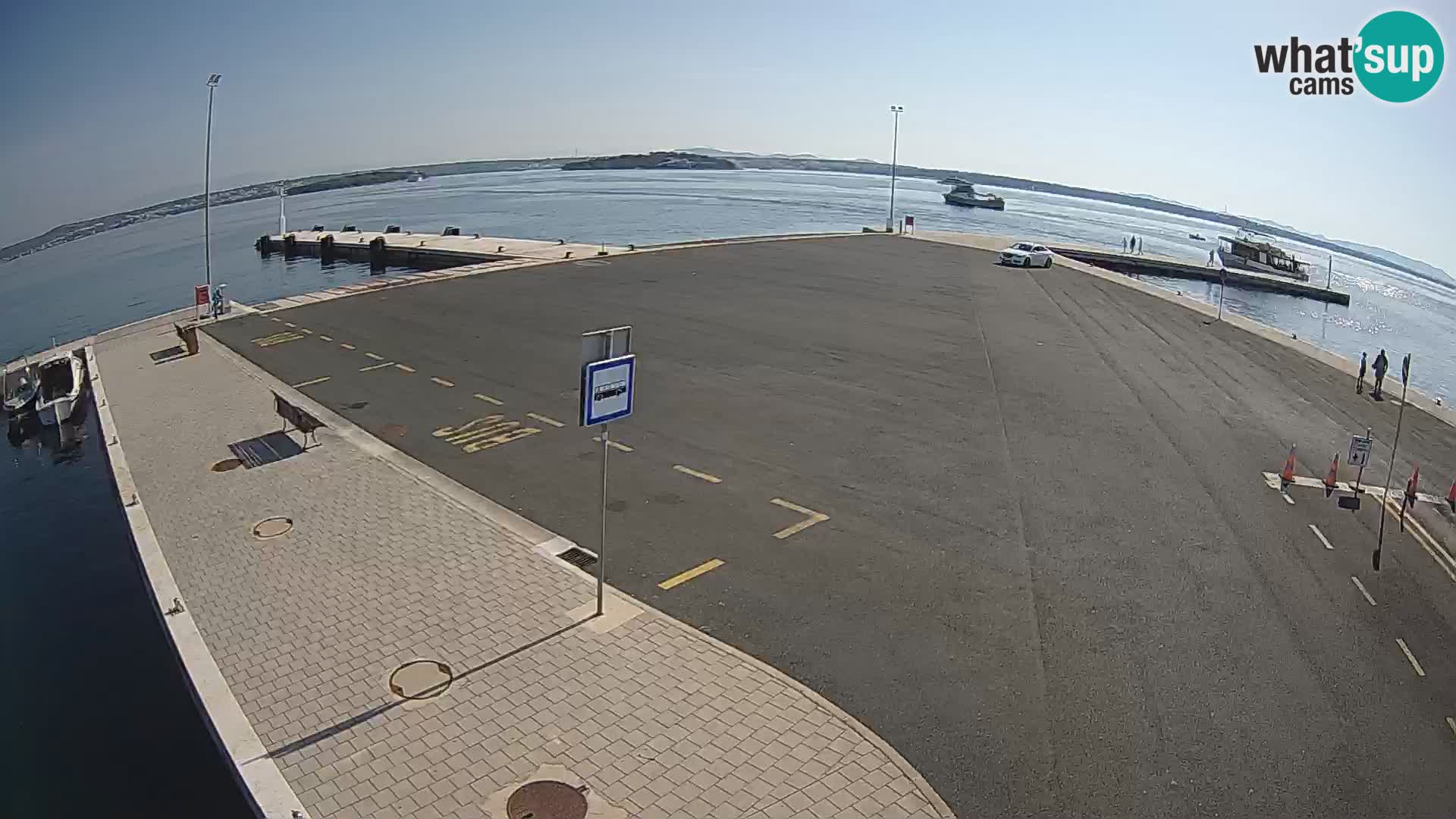 Tkon Live cam – traghetto – Dalmazia – Croazia