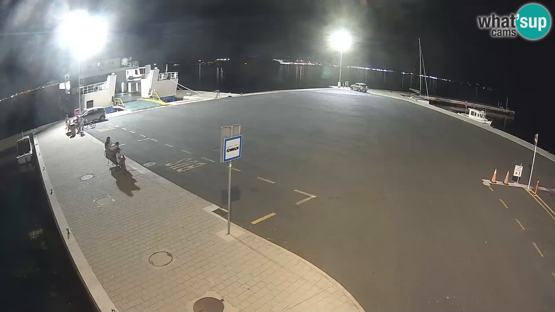 Tkon Live cam – ferry – Dalmatia – Croatia