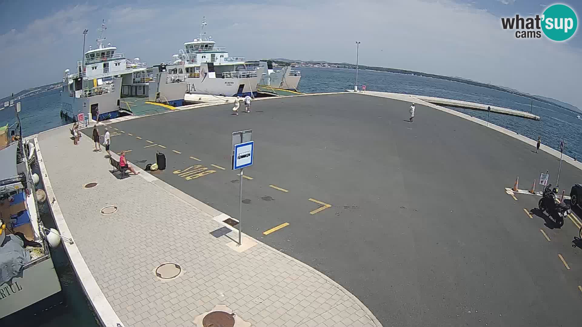 Tkon Live cam – Fähre – Dalmatien – Kroatien