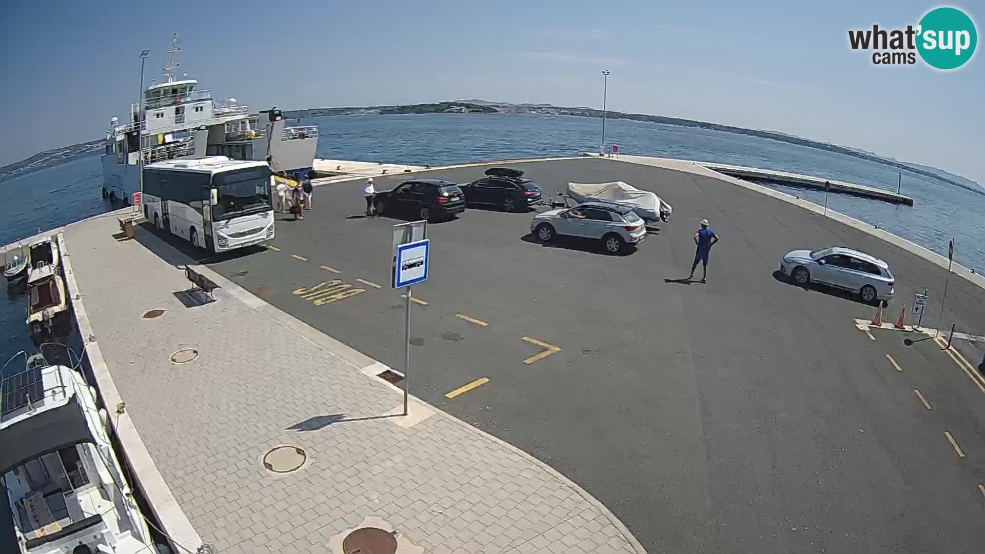 Tkon Live cam – traghetto – Dalmazia – Croazia