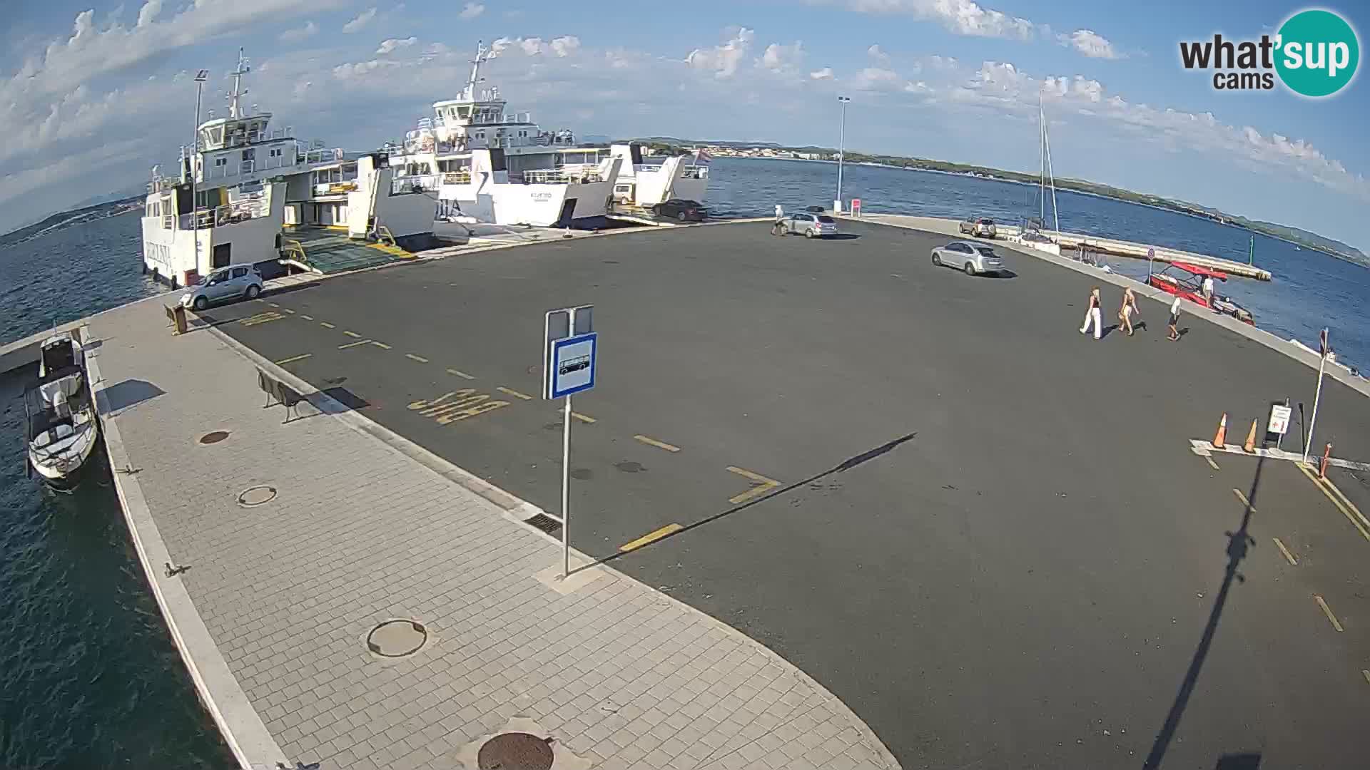 Tkon camera en vivo – Transportar – Dalmacia – Croacia
