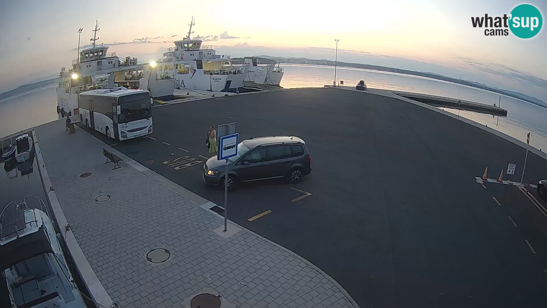 Tkon Live cam – Fähre – Dalmatien – Kroatien