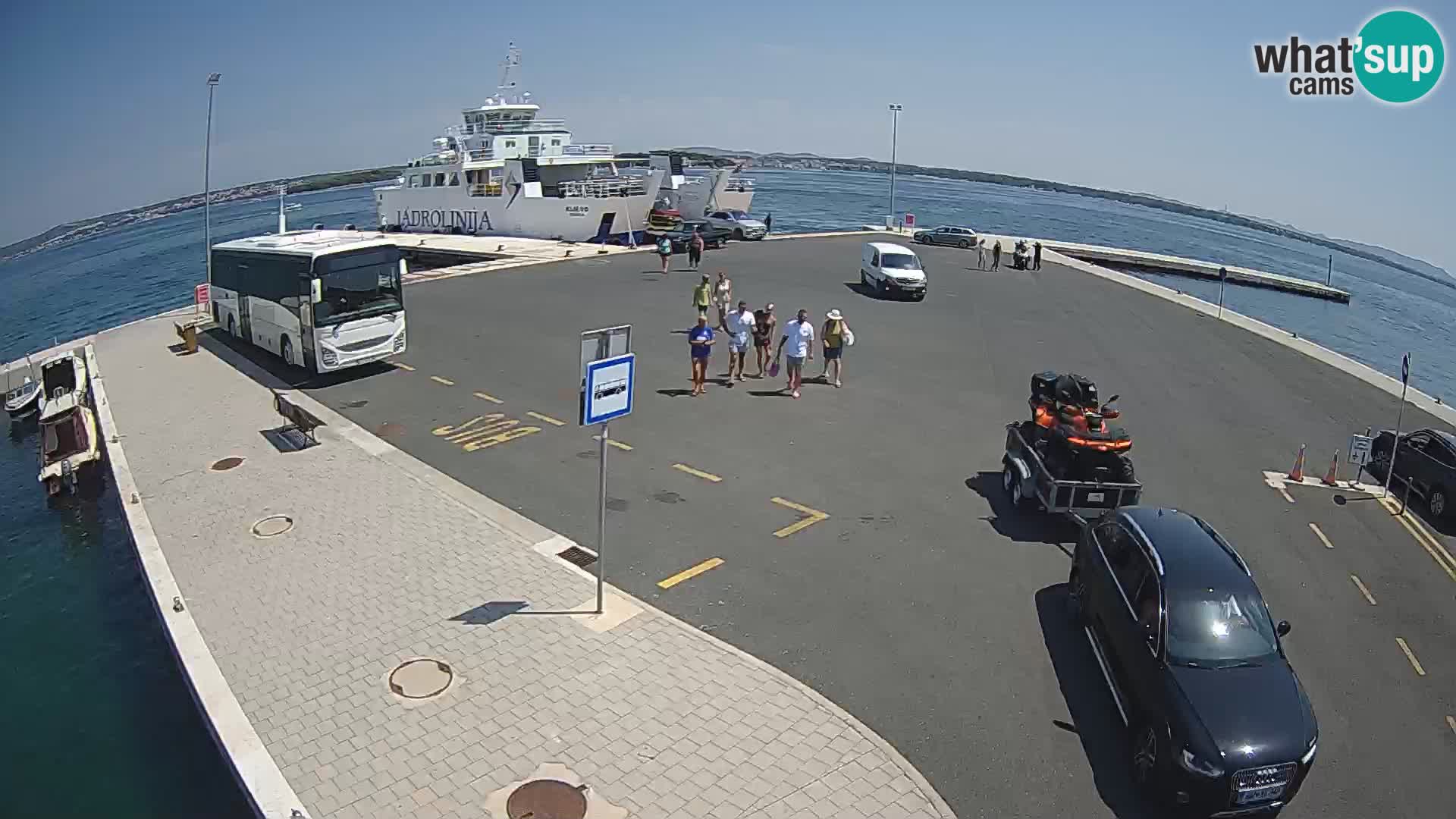 Tkon Live cam – Fähre – Dalmatien – Kroatien