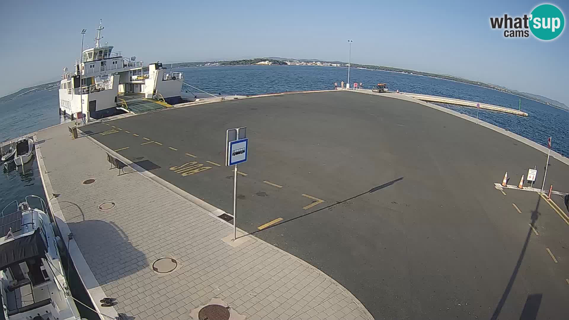 Tkon Live cam – Fähre – Dalmatien – Kroatien