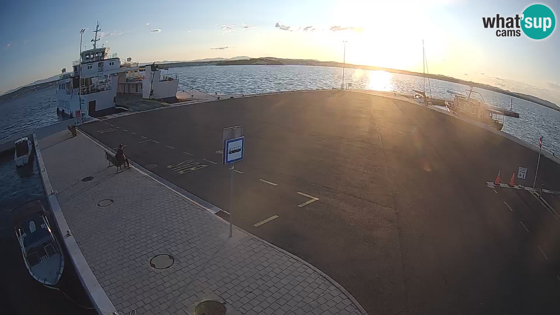 Tkon Live cam – Fähre – Dalmatien – Kroatien