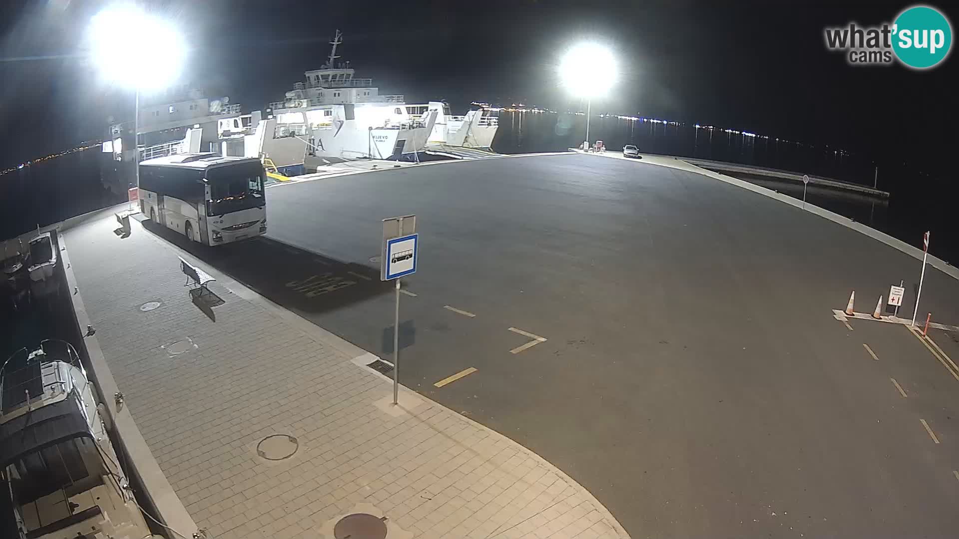 Tkon Live cam – Fähre – Dalmatien – Kroatien