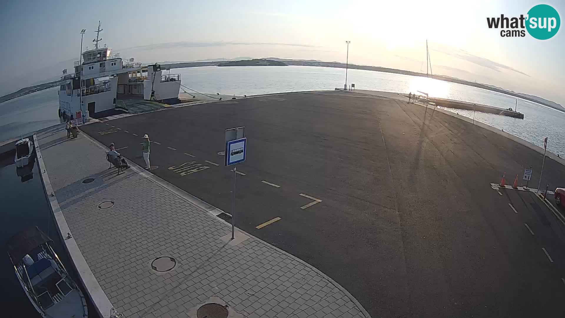 Tkon camera en vivo – Transportar – Dalmacia – Croacia