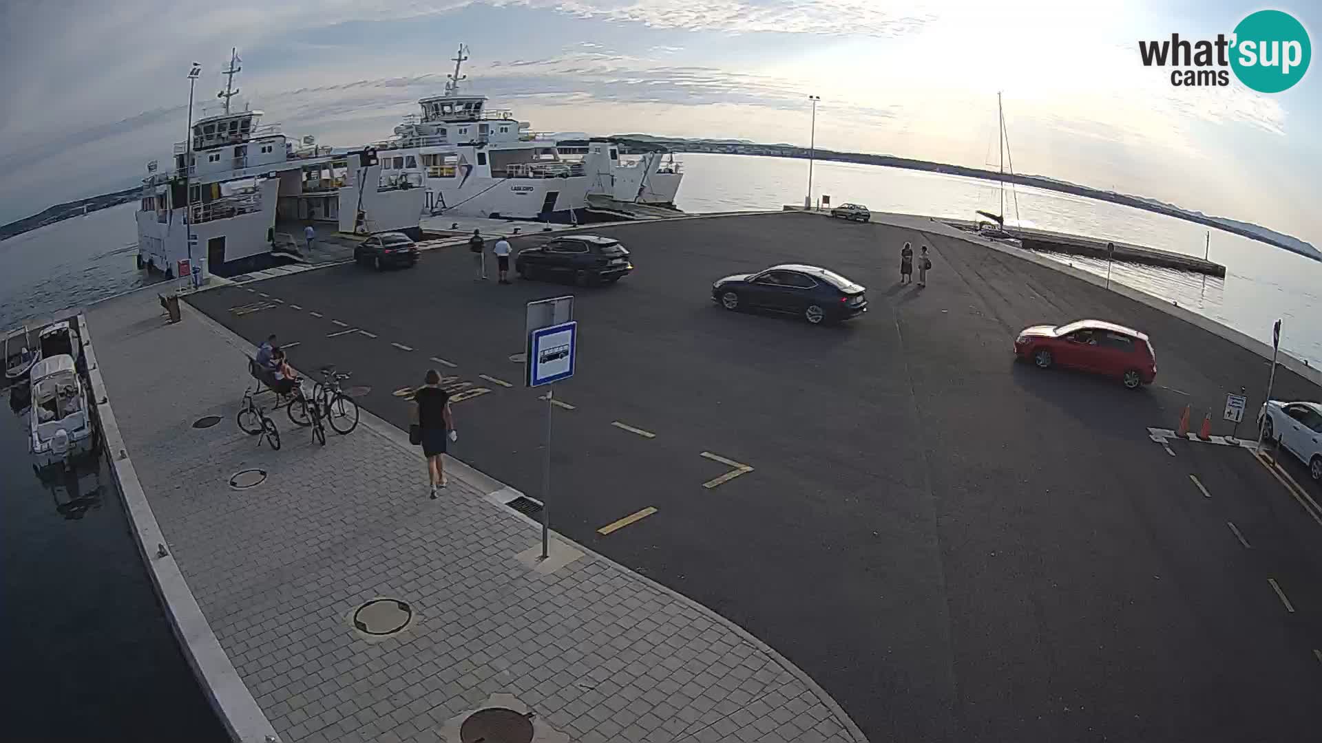 Tkon Live cam – Fähre – Dalmatien – Kroatien