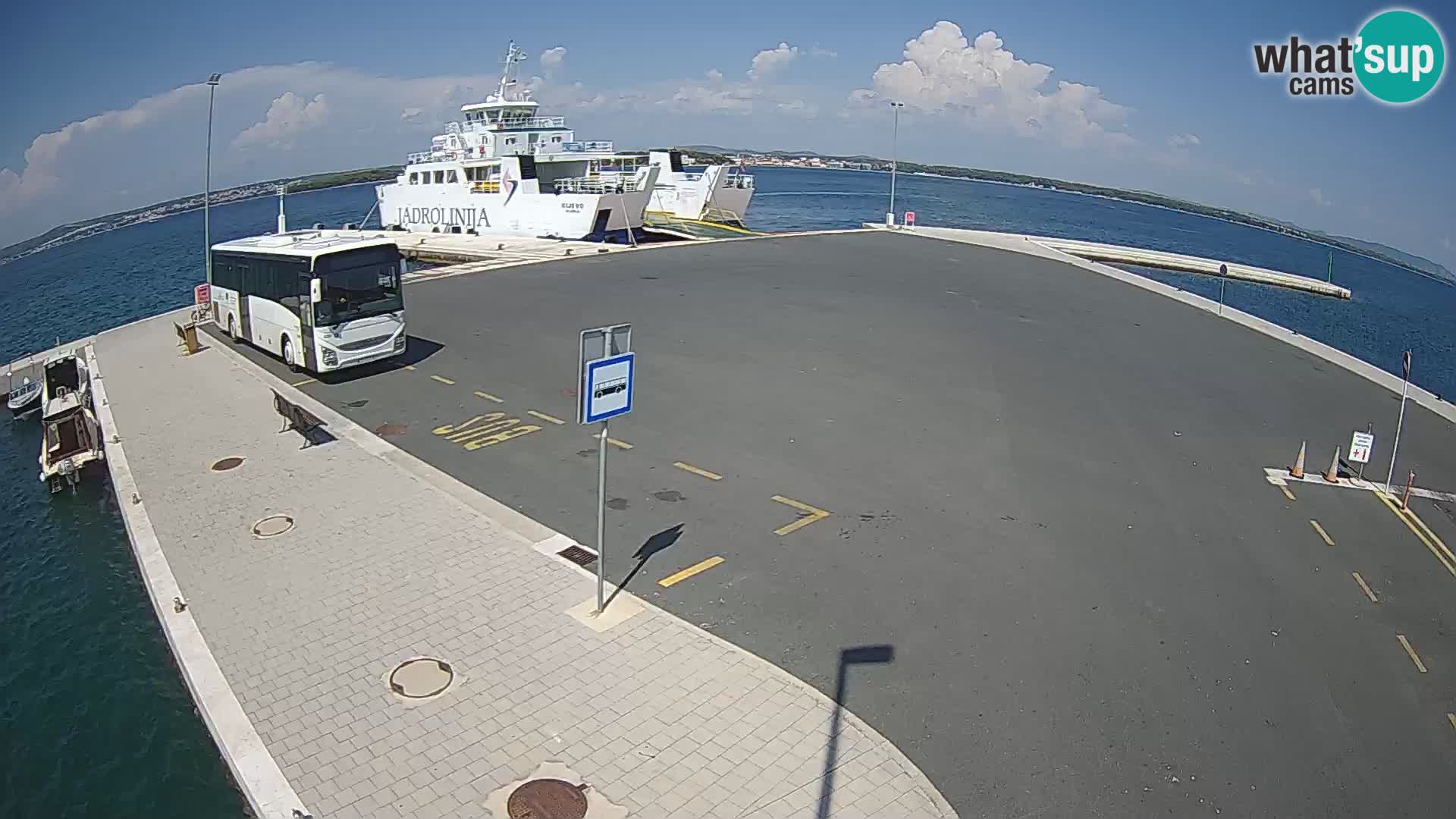 Tkon Live cam – Fähre – Dalmatien – Kroatien