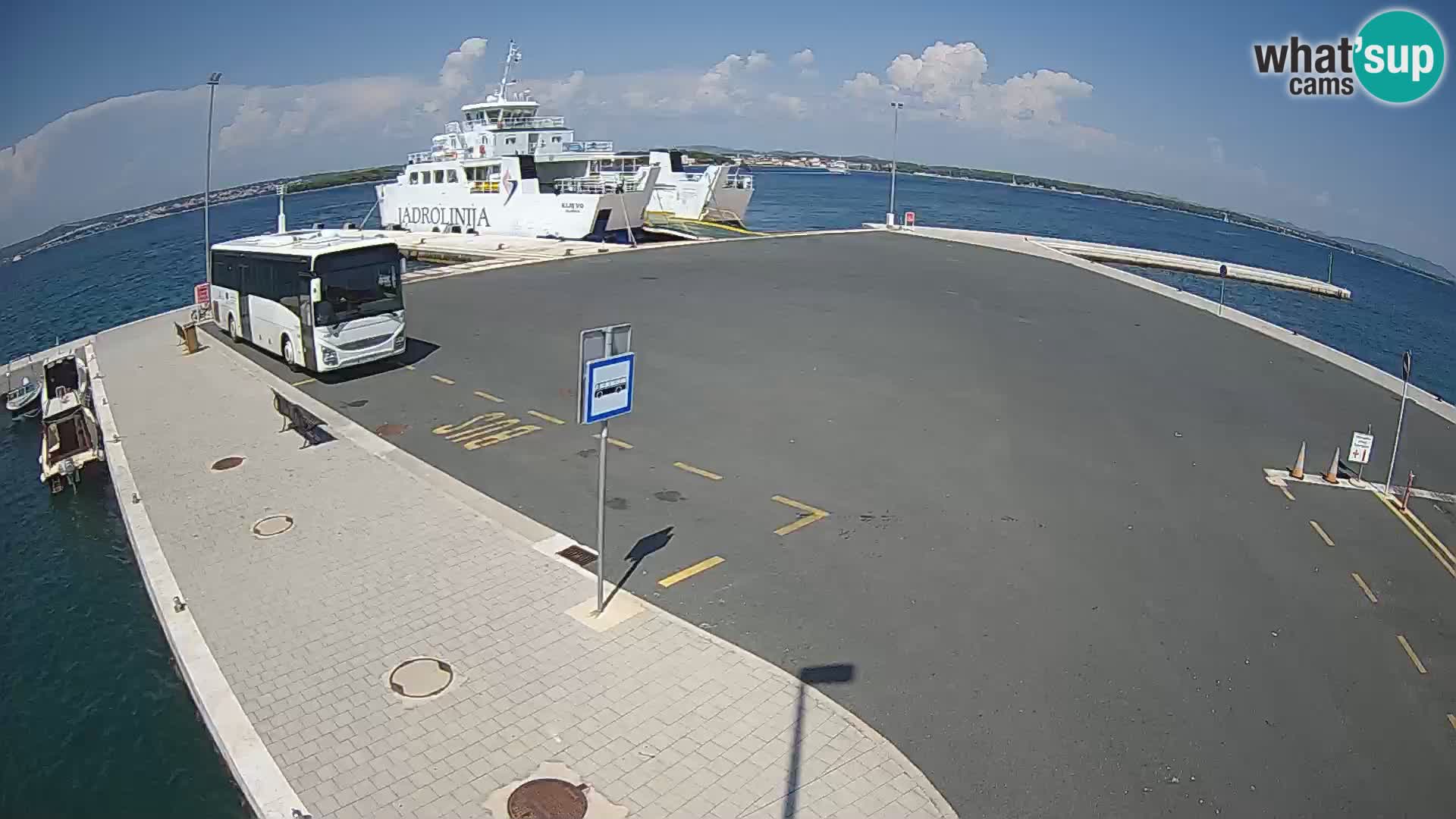 Tkon Live cam – Fähre – Dalmatien – Kroatien
