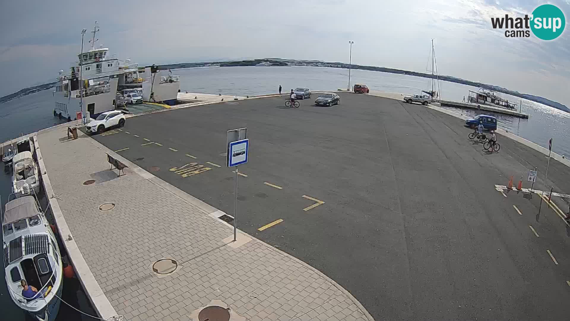 Tkon Live cam – traghetto – Dalmazia – Croazia