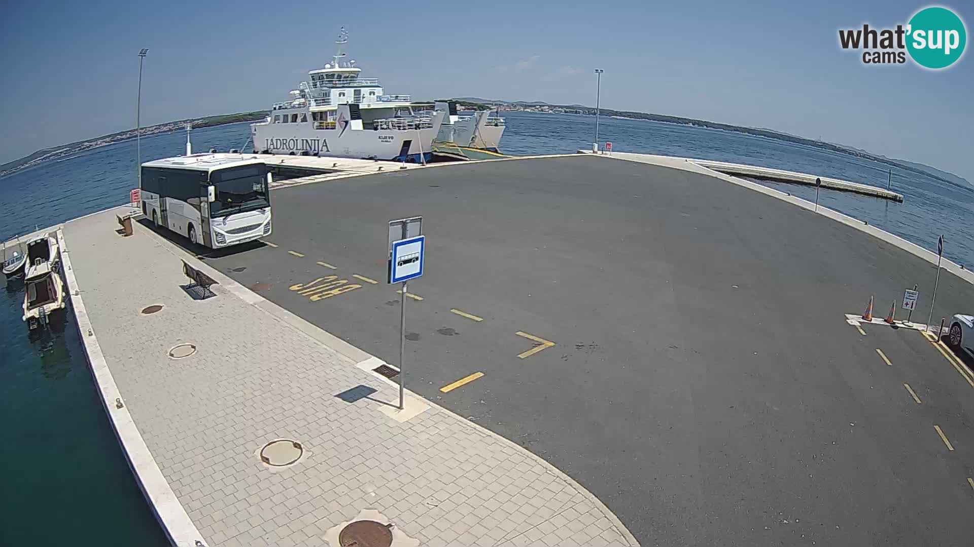 Tkon Live cam – Fähre – Dalmatien – Kroatien