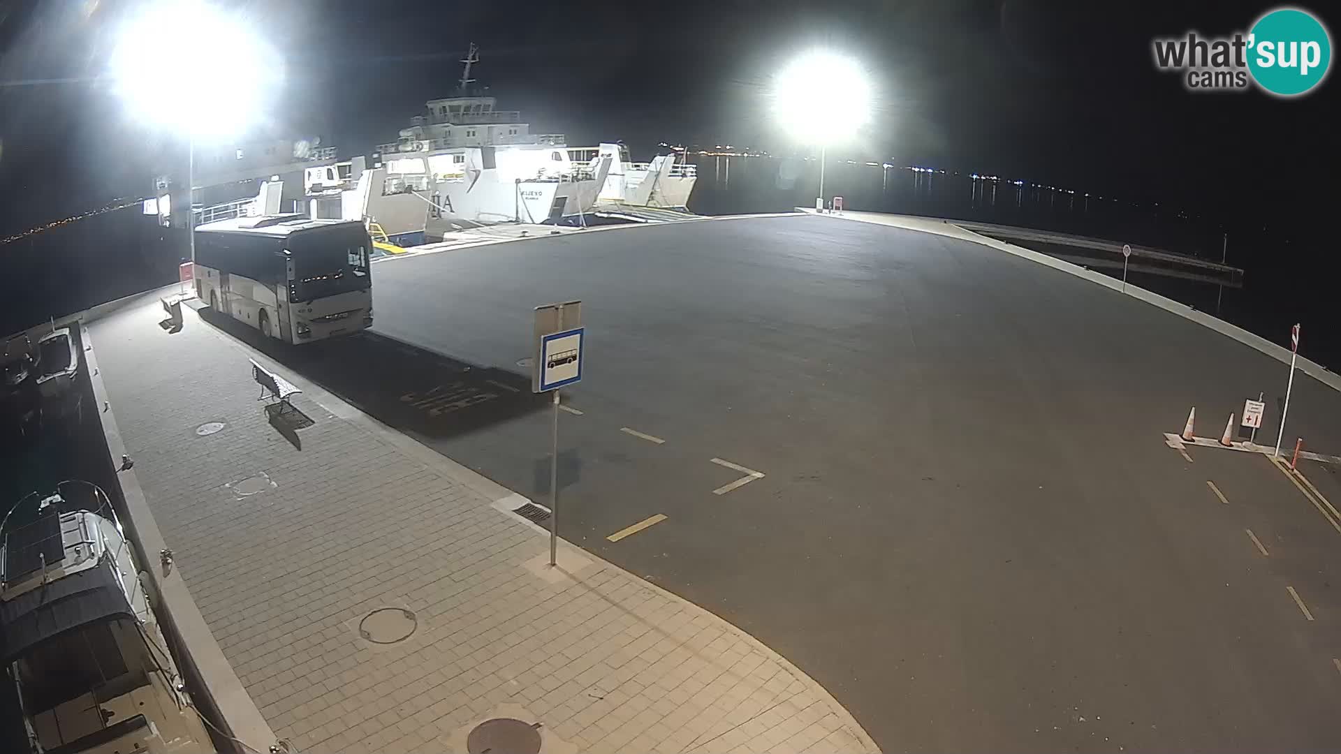 Tkon camera en vivo – Transportar – Dalmacia – Croacia