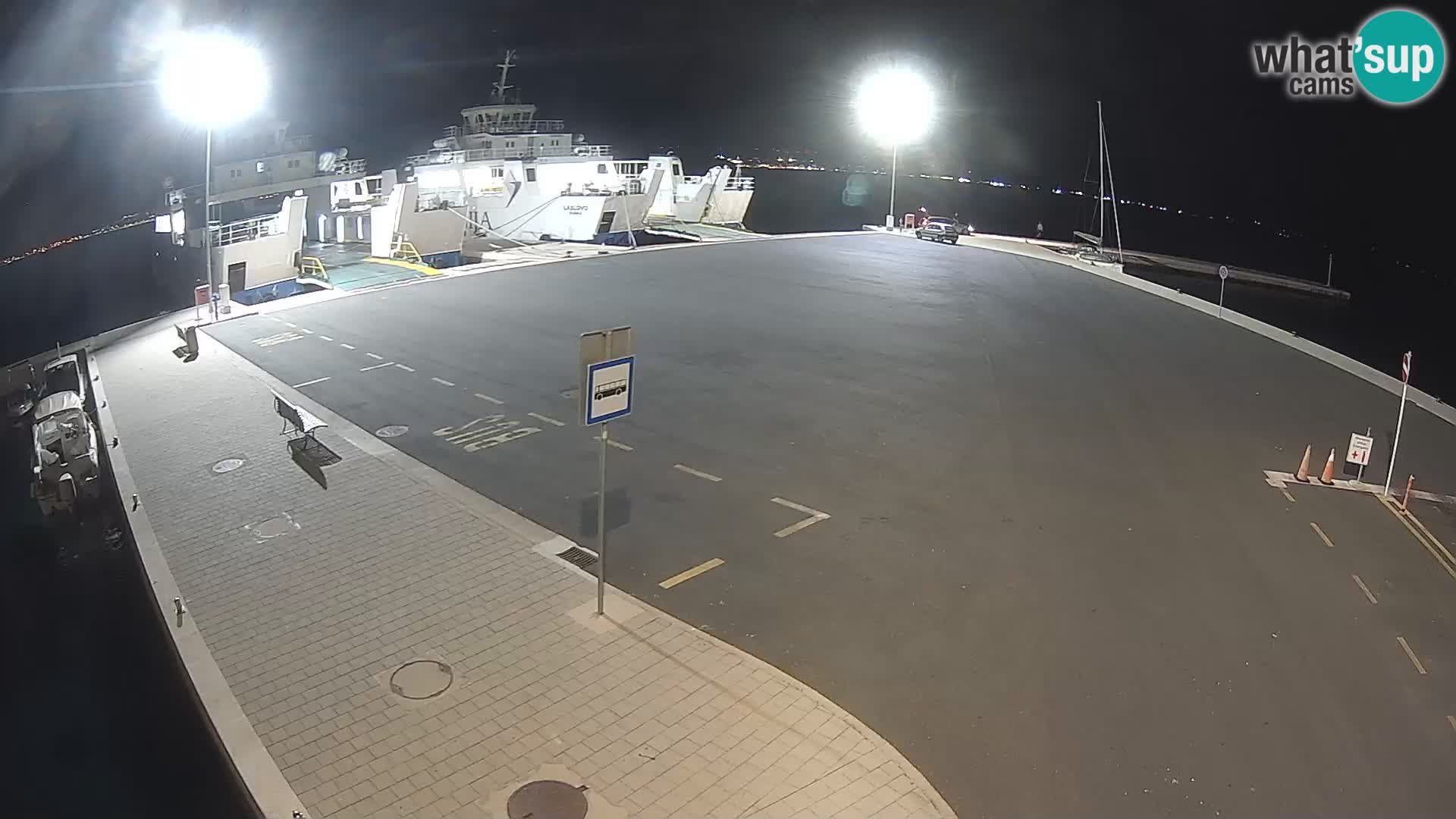 Tkon Live cam – traghetto – Dalmazia – Croazia