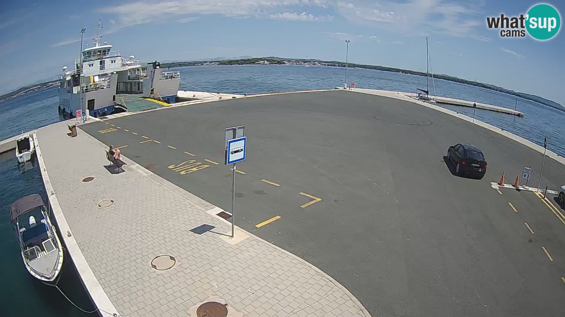 Tkon Live cam – Fähre – Dalmatien – Kroatien