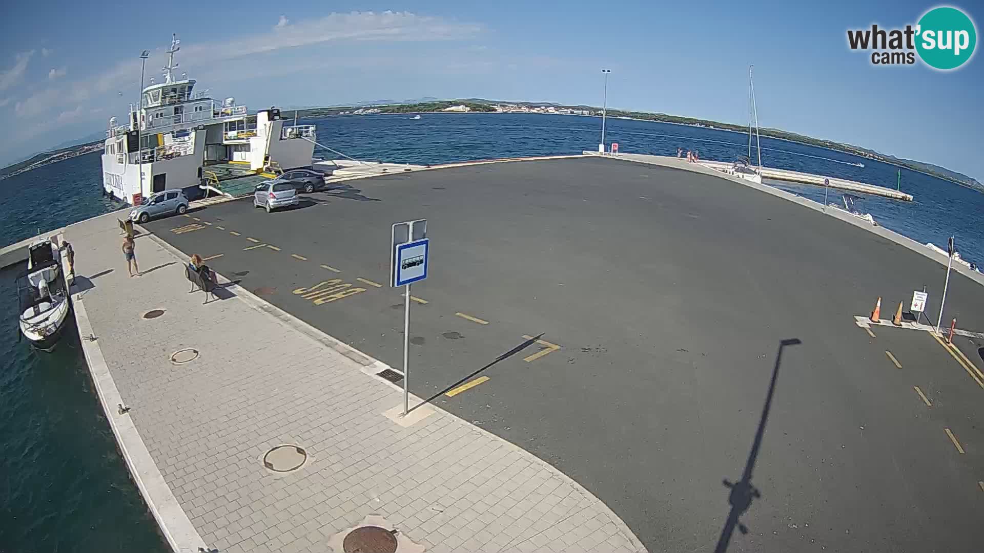 Tkon Live cam – Fähre – Dalmatien – Kroatien