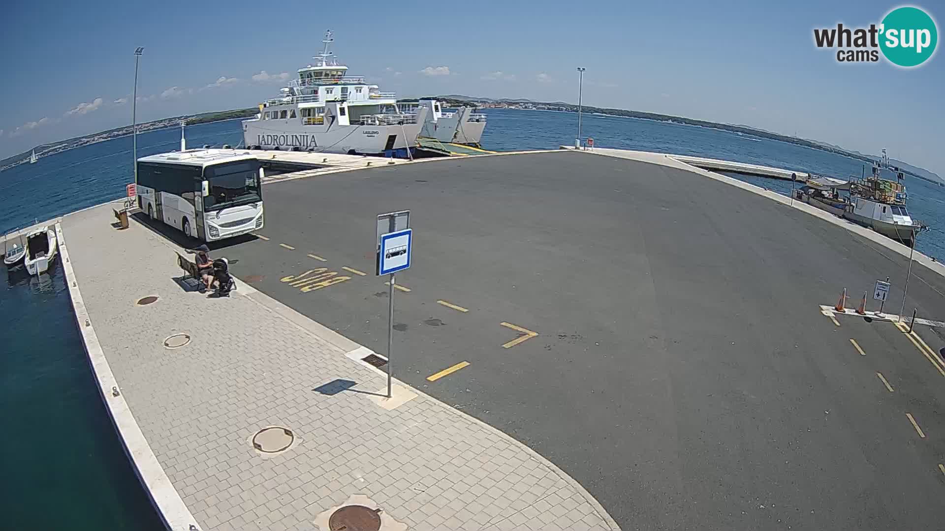 Tkon camera en vivo – Transportar – Dalmacia – Croacia