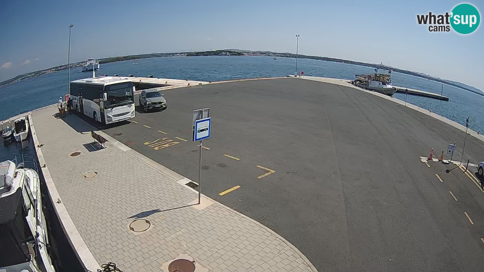 Tkon Live cam – traghetto – Dalmazia – Croazia