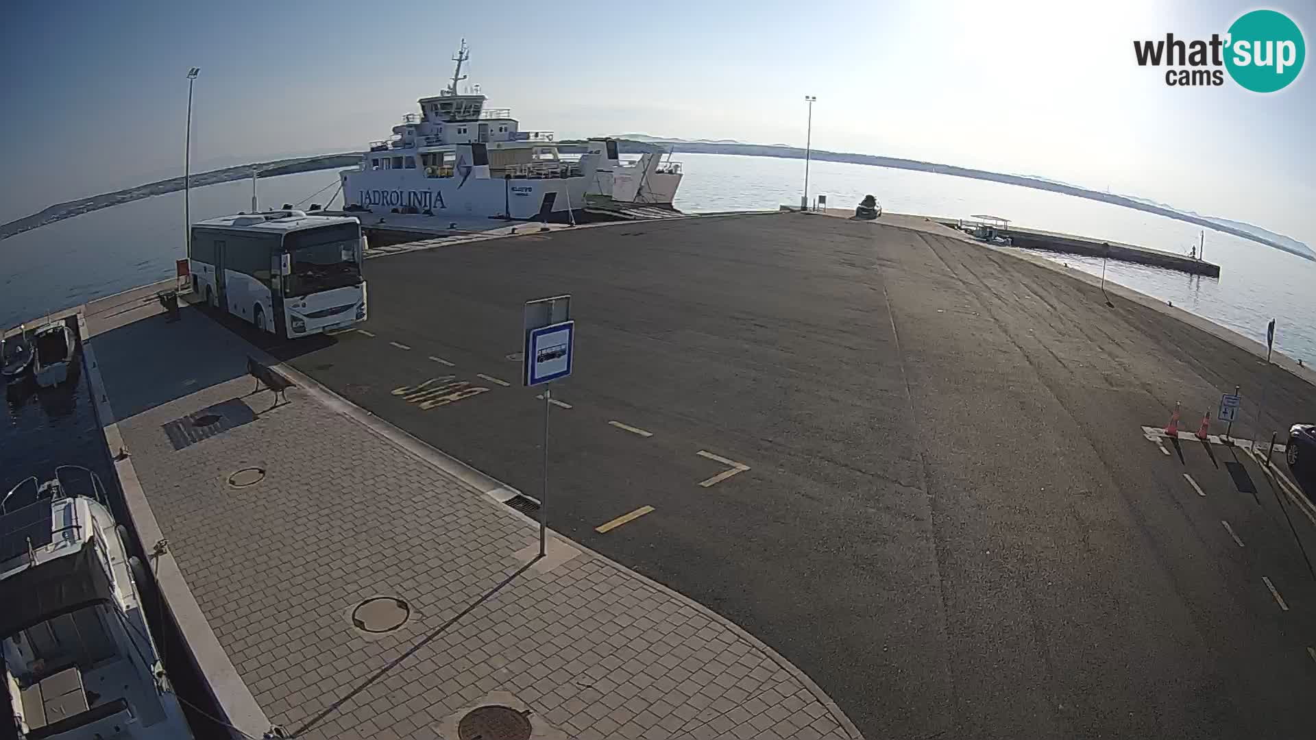 Tkon camera en vivo – Transportar – Dalmacia – Croacia
