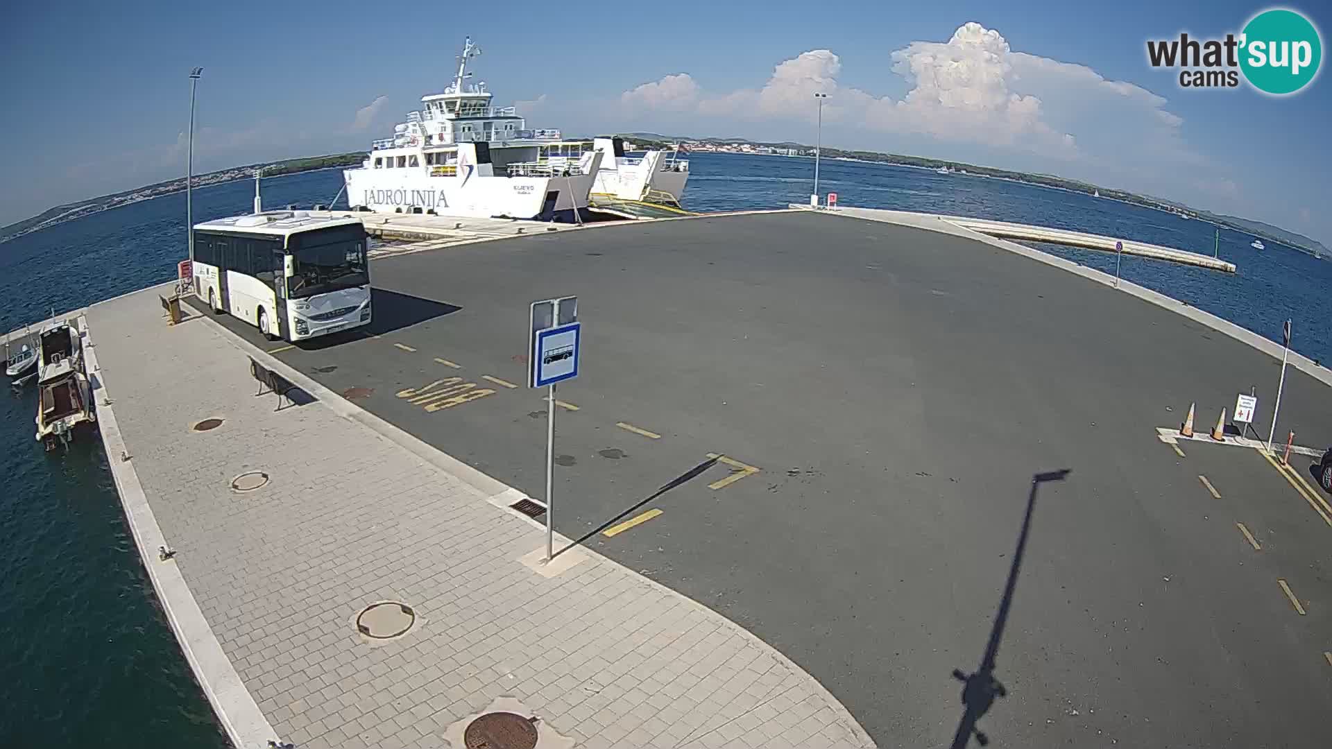 Tkon camera en vivo – Transportar – Dalmacia – Croacia