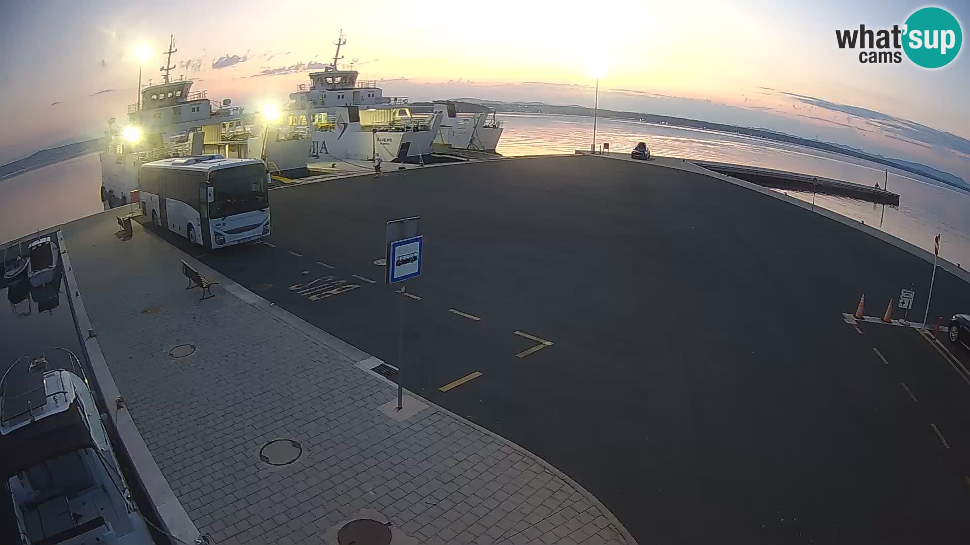 Tkon camera en vivo – Transportar – Dalmacia – Croacia