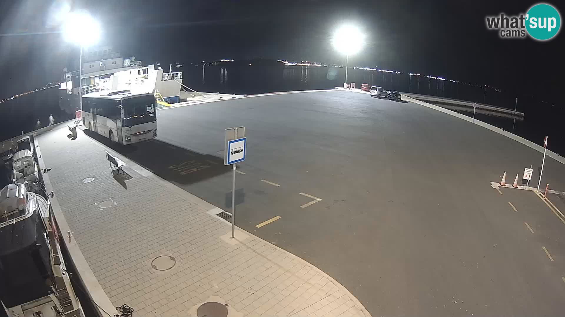 Tkon Live cam – ferry – Dalmatia – Croatia